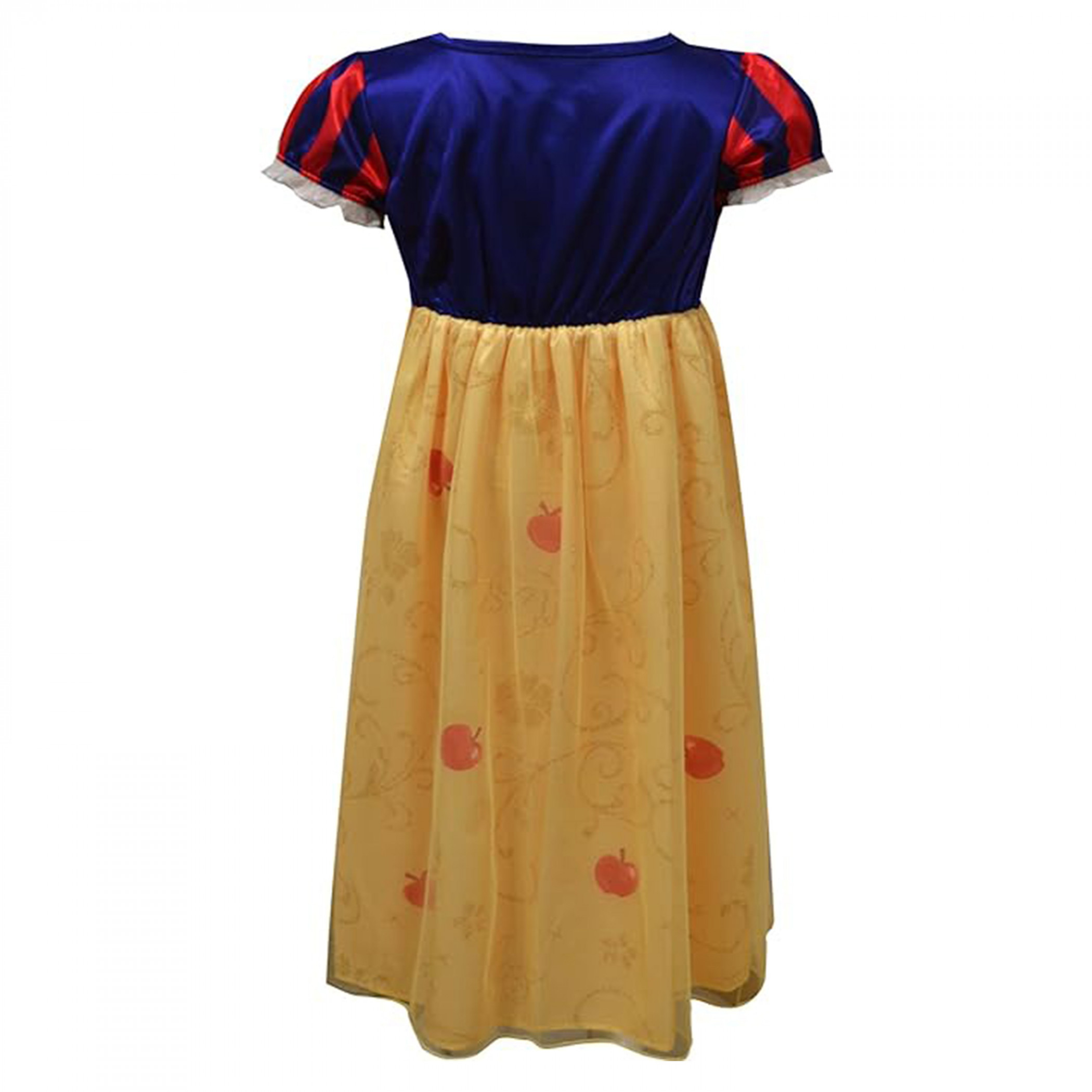 Snow White Toddler's Fantasy Gown Pajamas Multi-Color - Picture 4 of 8