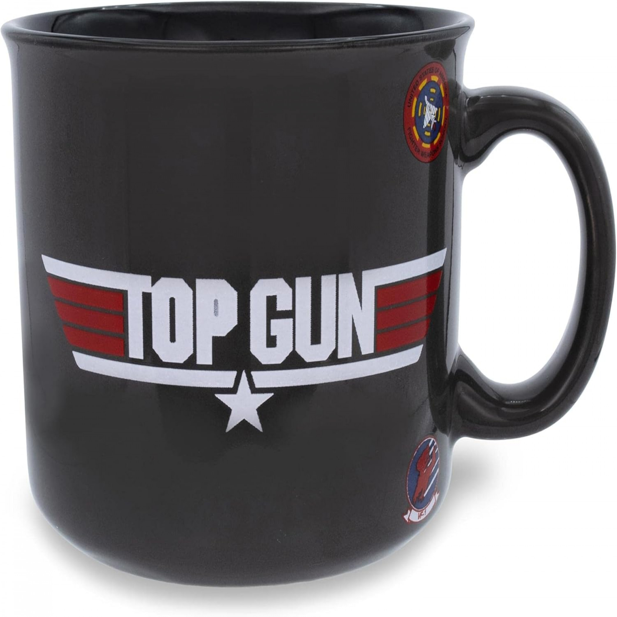 Top Gun Maverick Need for Speed 20oz Ceramic Camper Mug, Black