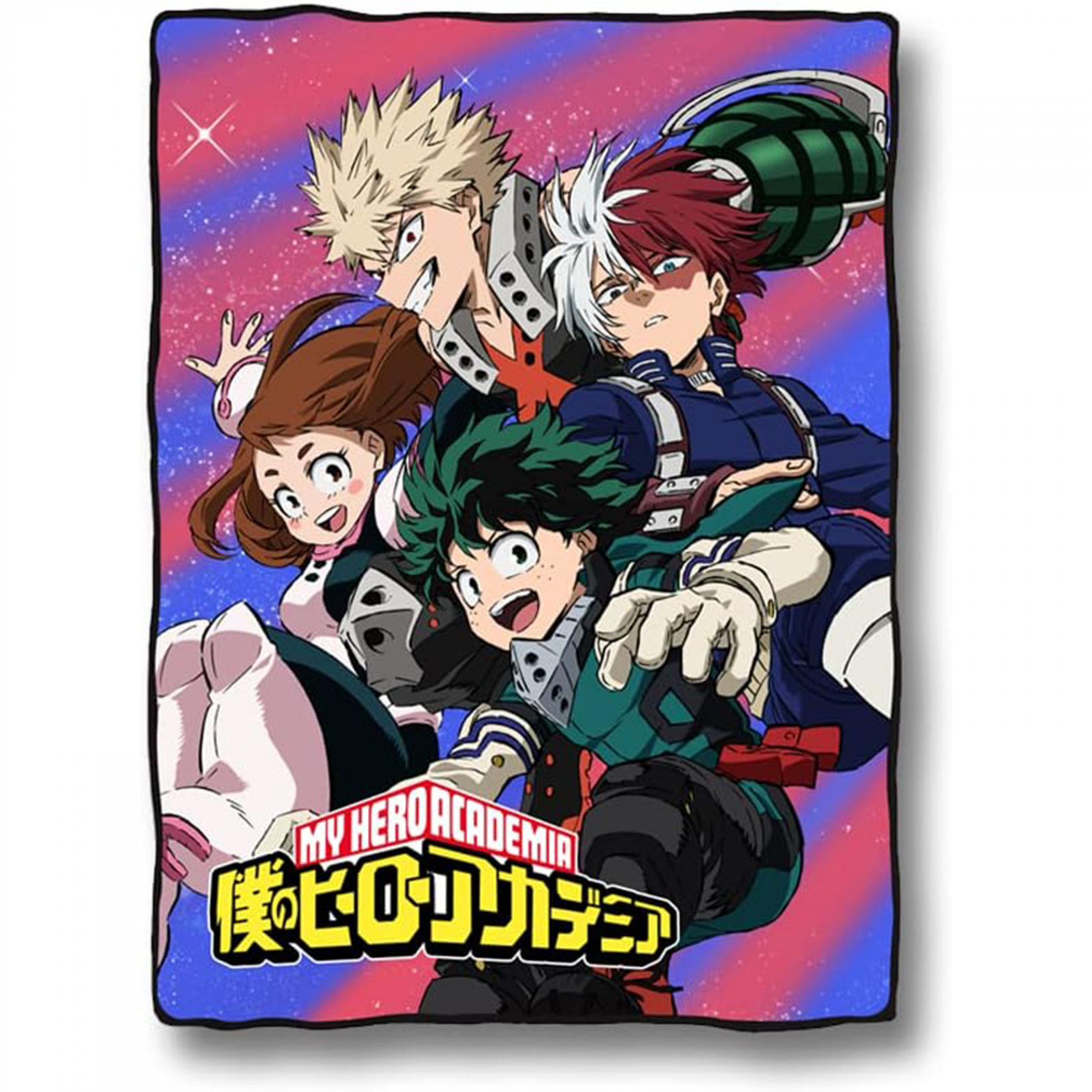 My Hero Academia Class 1-A 45' x 60' Throw Blanket, Multi-Color