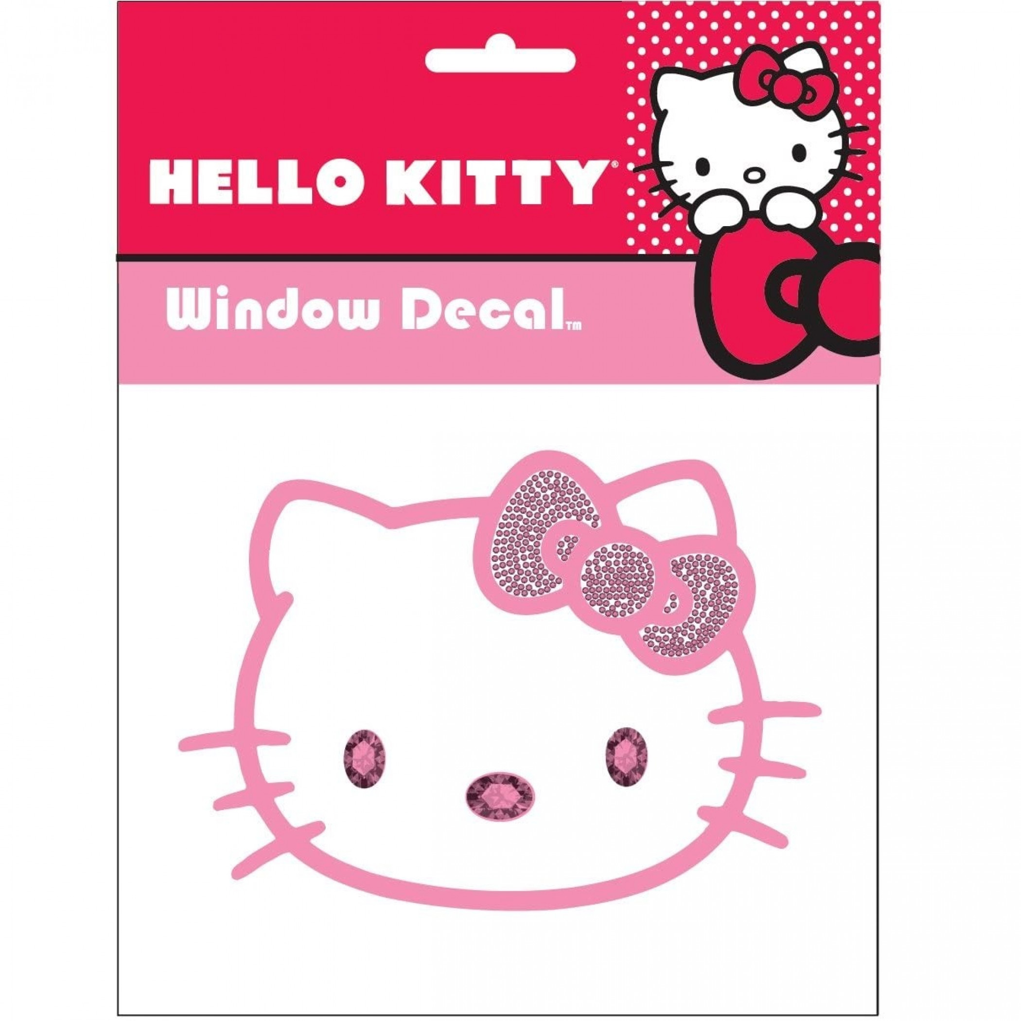 Hello Kitty ClingBling Decal, Multi-Color