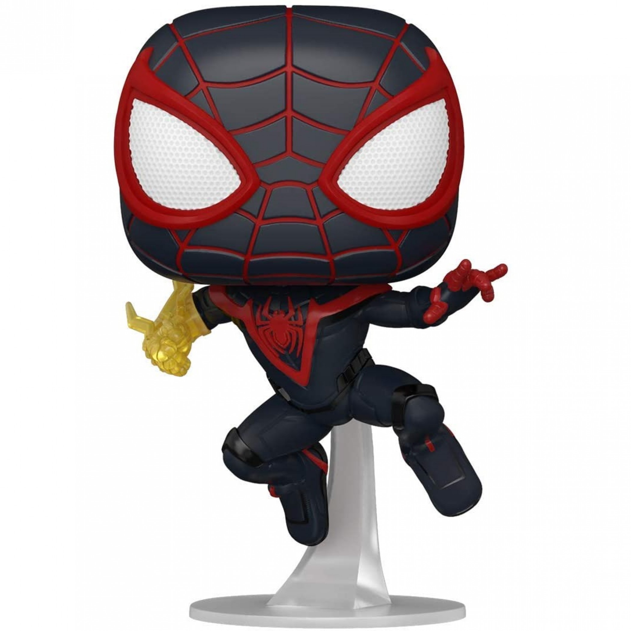 Spider-Man Miles Morales Classic Suit Marvel Games Funko Pop! Vinyl Figure, Multi-Color