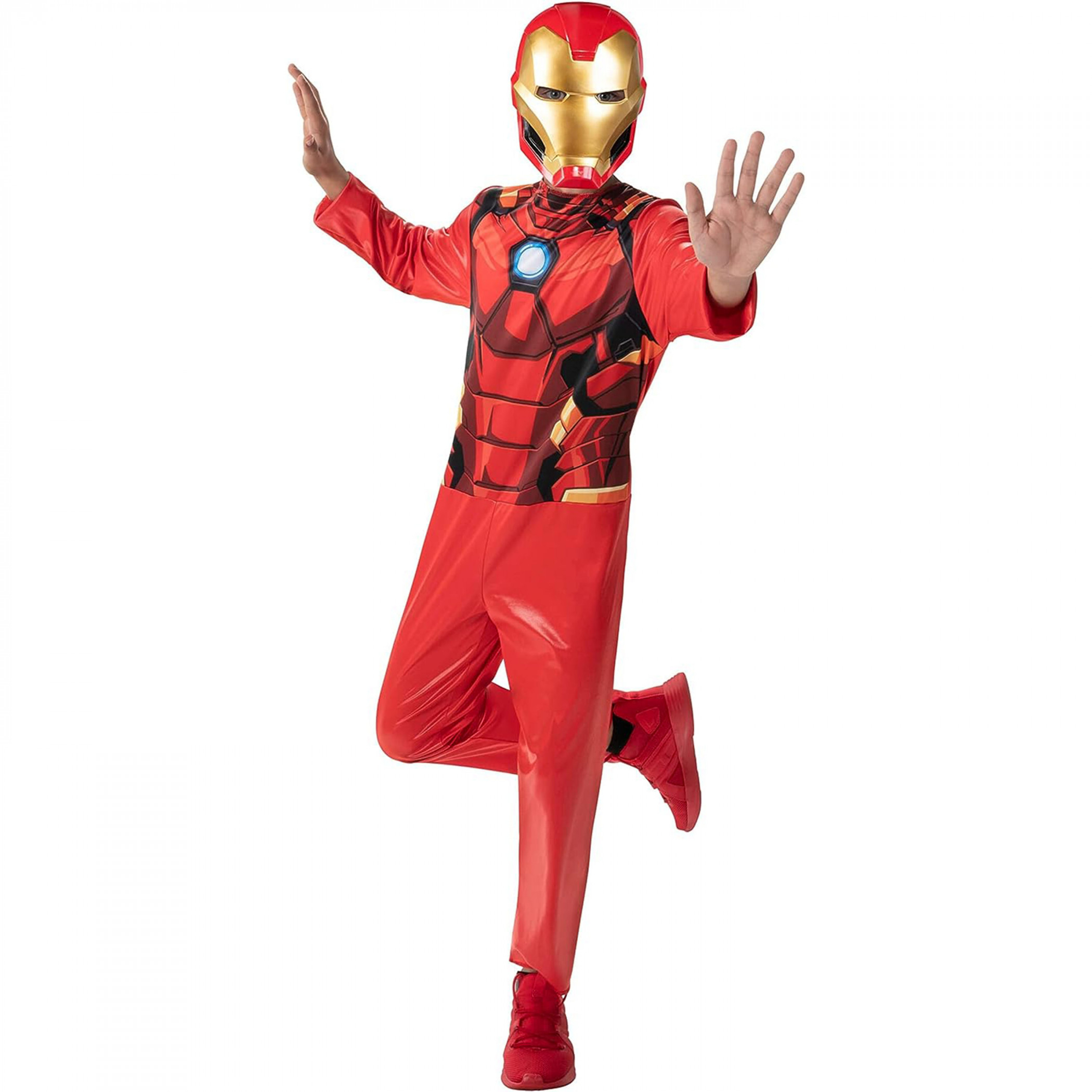 Iron Man Classic Suit Boy's Costume, Red