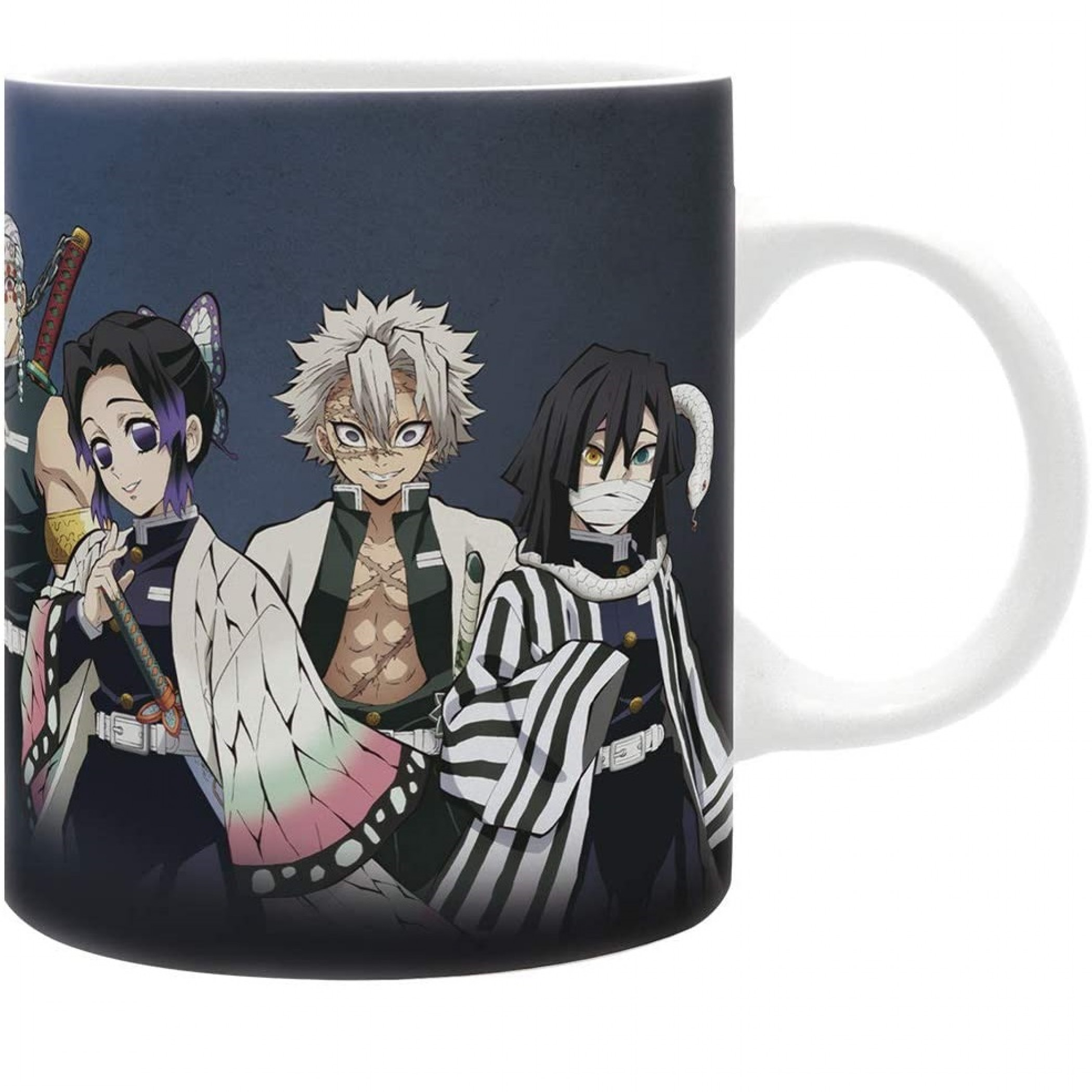 Demon Slayer Pillars 11 Ounce Mug, Black