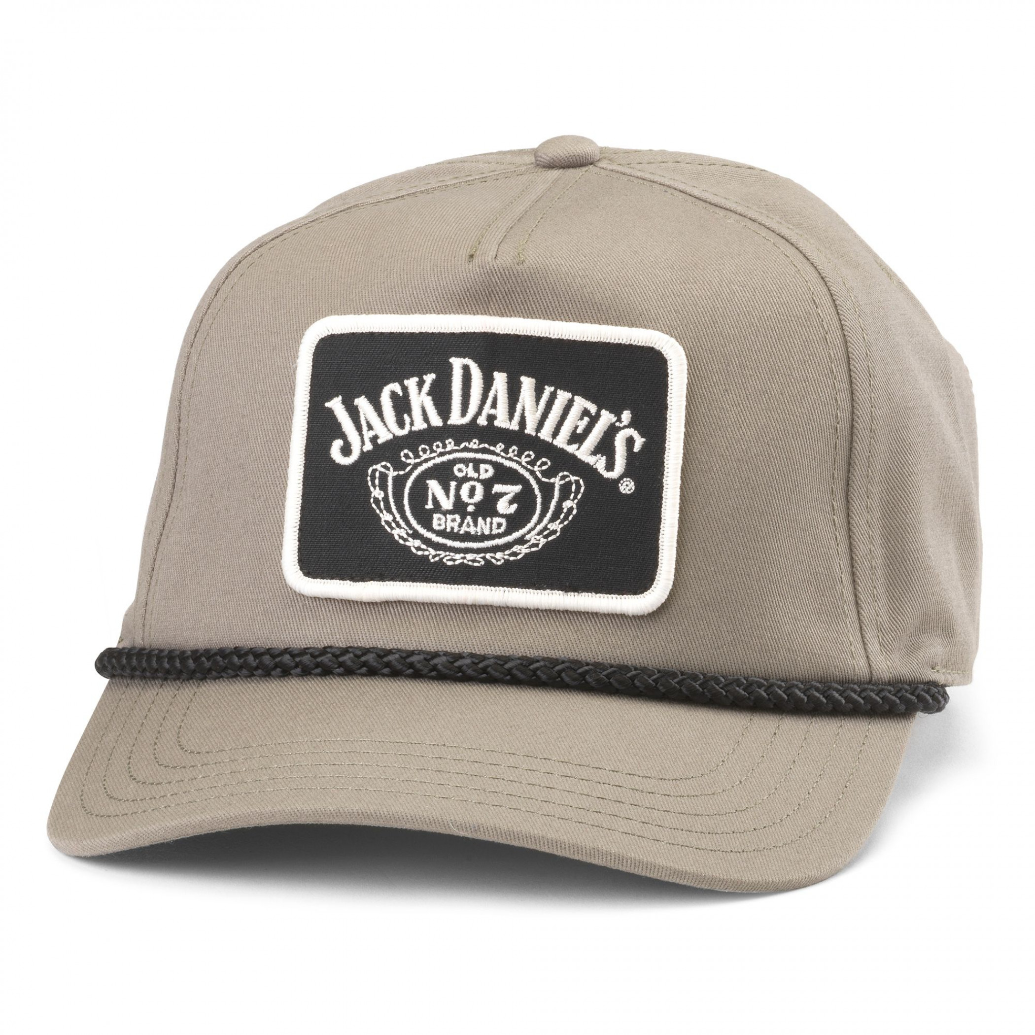 Jack Daniel's Old No. 7 Rubber Patch Rope Hat