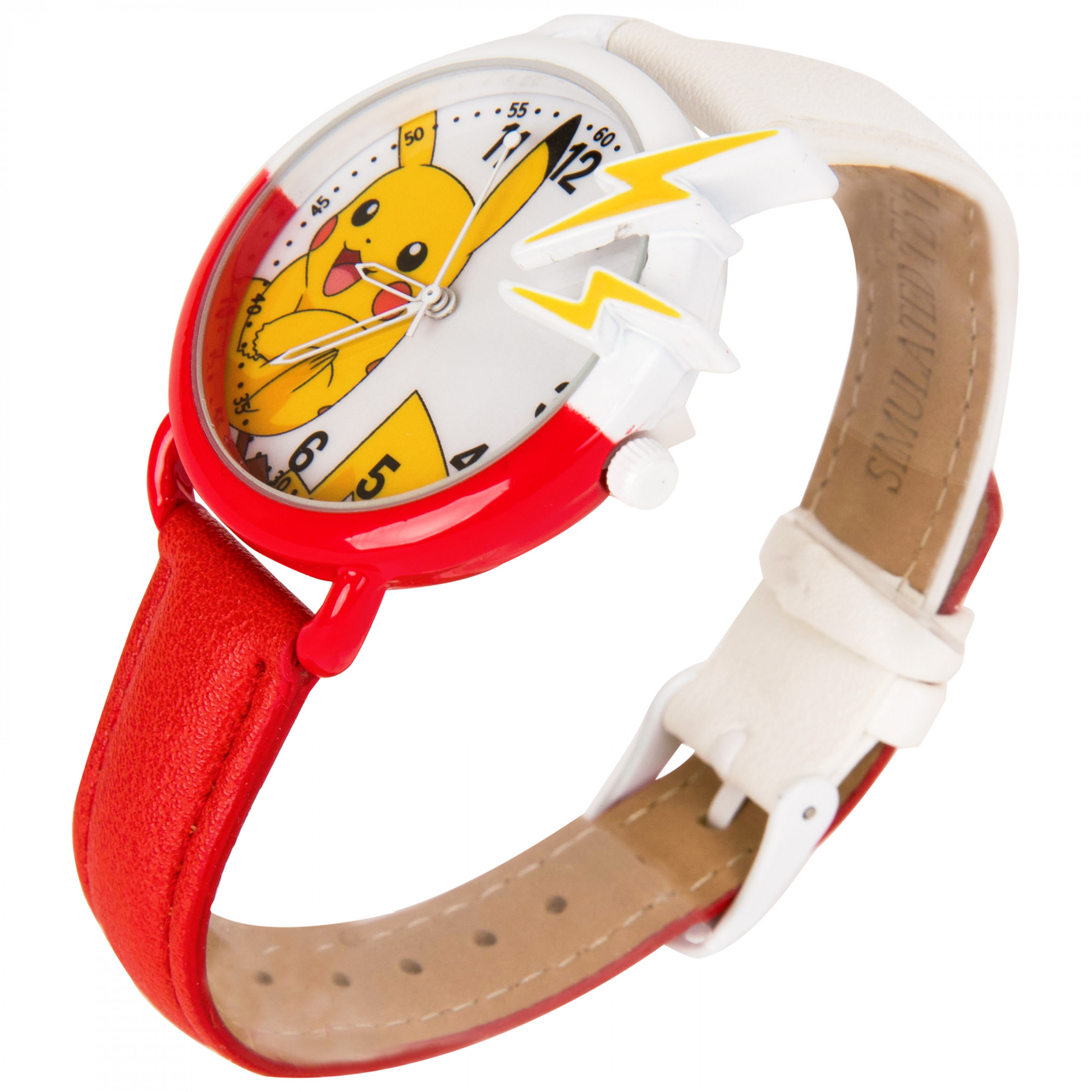 Pokemon Pikachu Two Tone LED Kids Digital Wrist Watch, Multi-Color