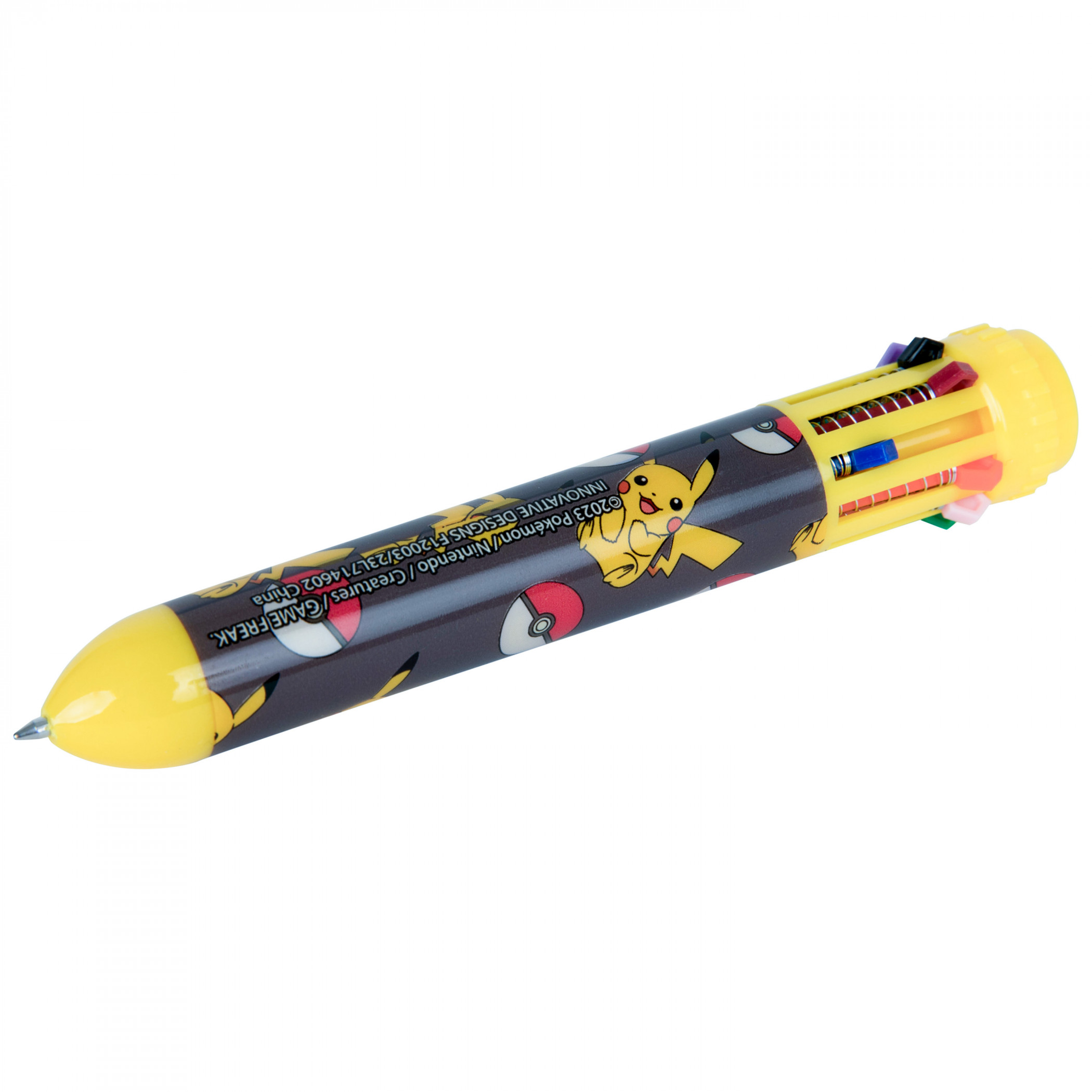 Pokemon Pikachu 10 Color Pen, Multi-Color