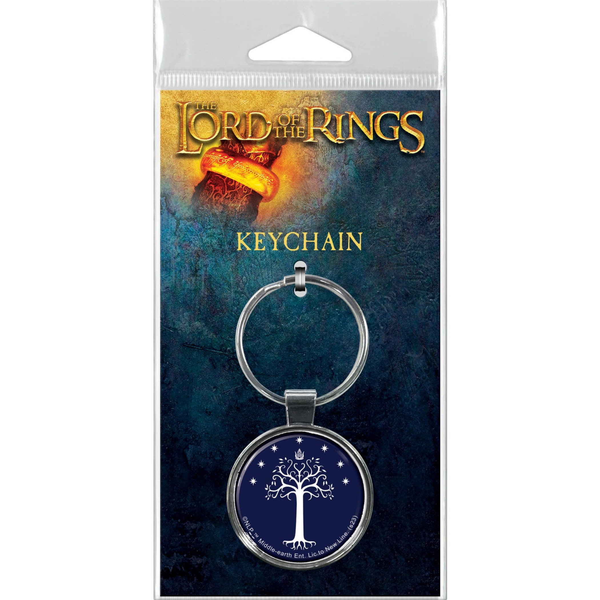 Lord of The Rings Tree of Gondor Keychain, Blue