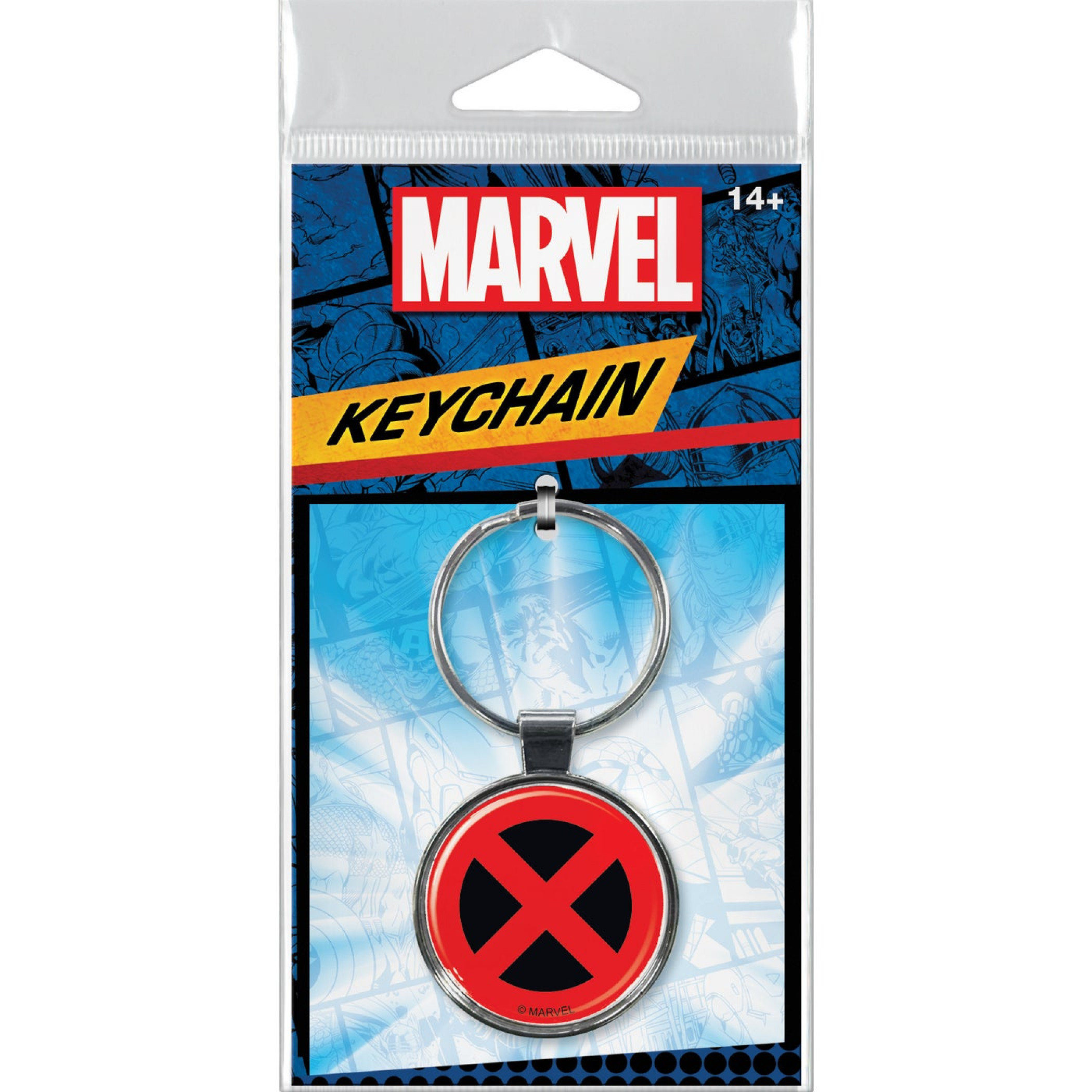 X-Men Logo Keychain, Red