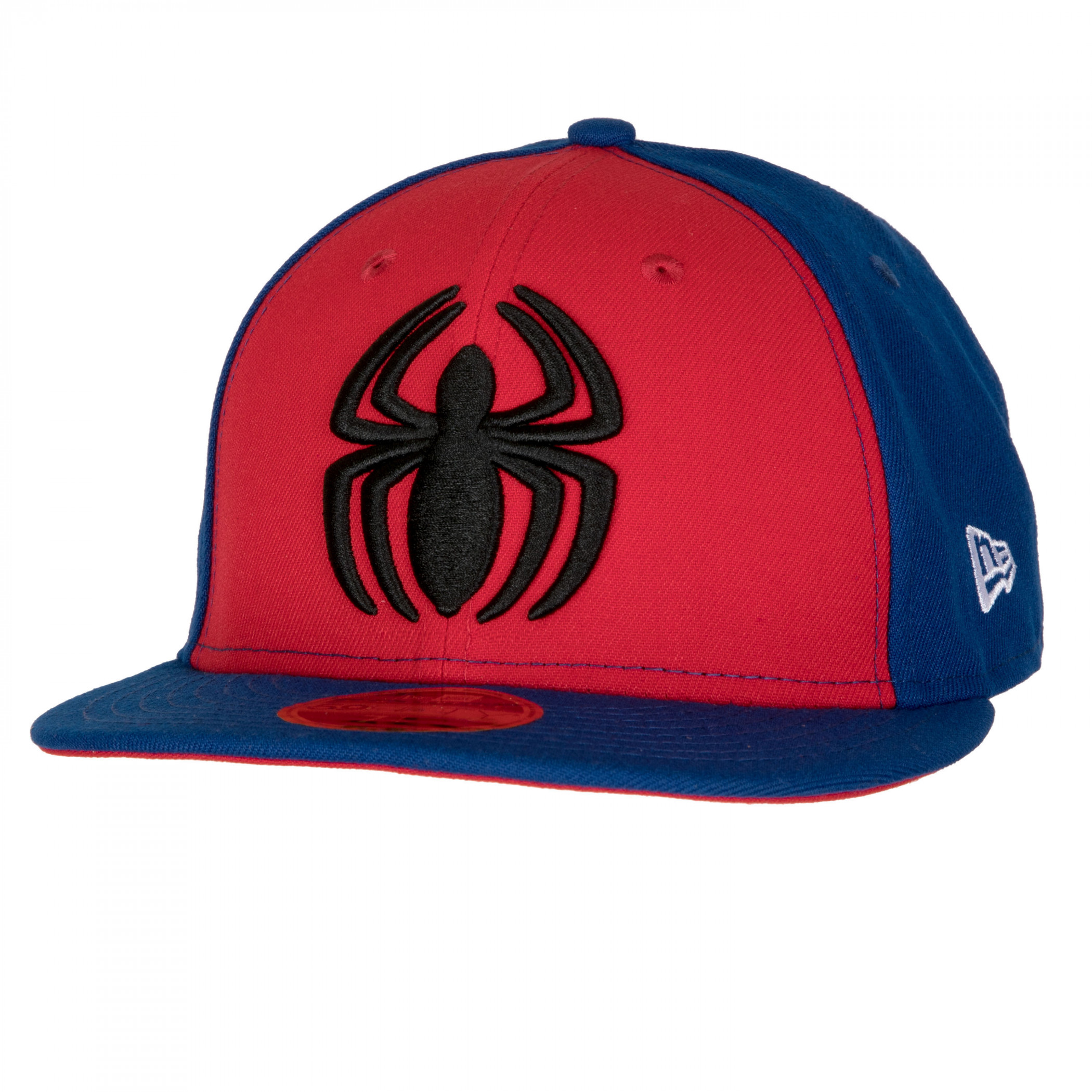 Spider-Man Logo Character Armor New Era Low Profile 59Fifty Hat, Multi-Color