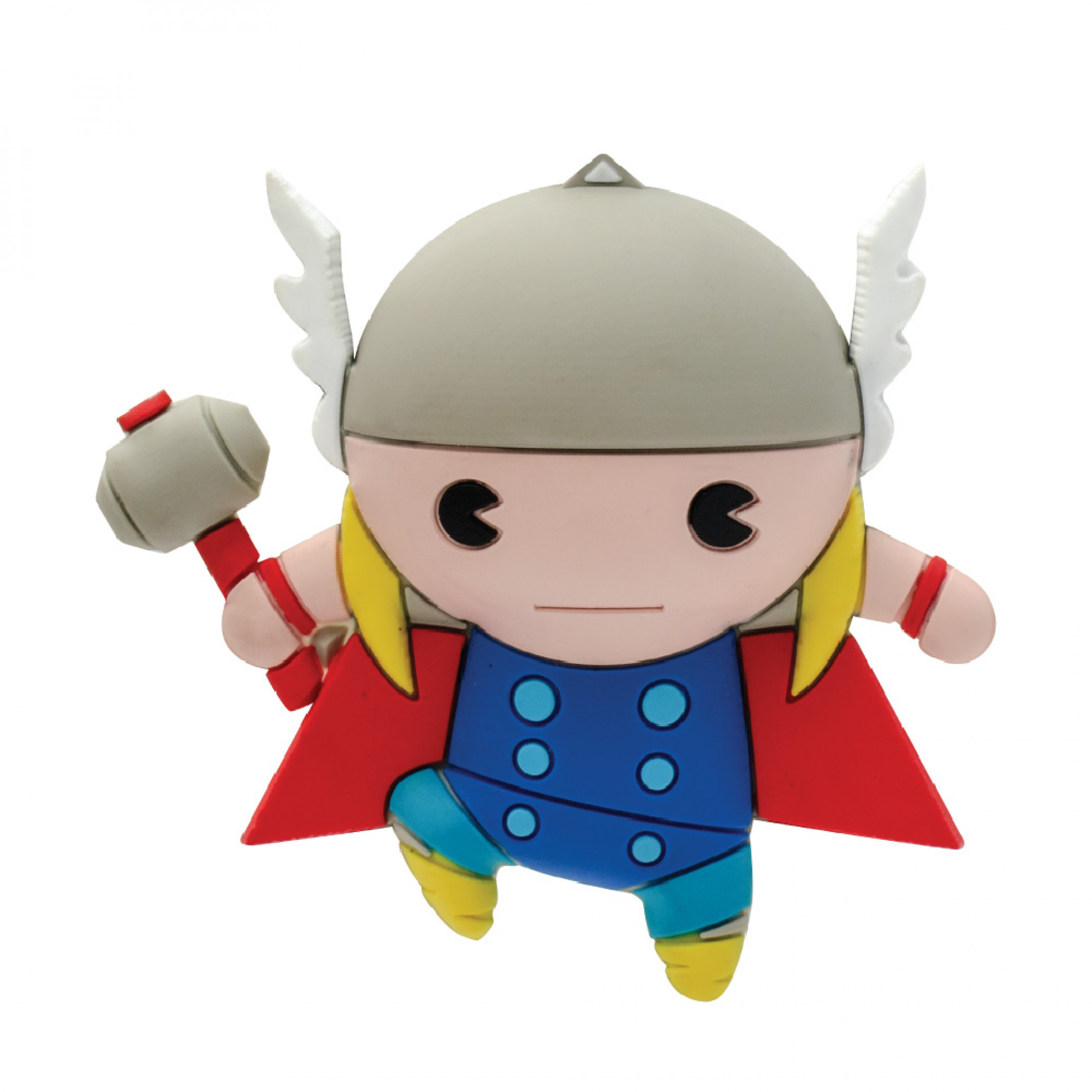 Thor Leaping 3D Foam Magnet, Multi-Color