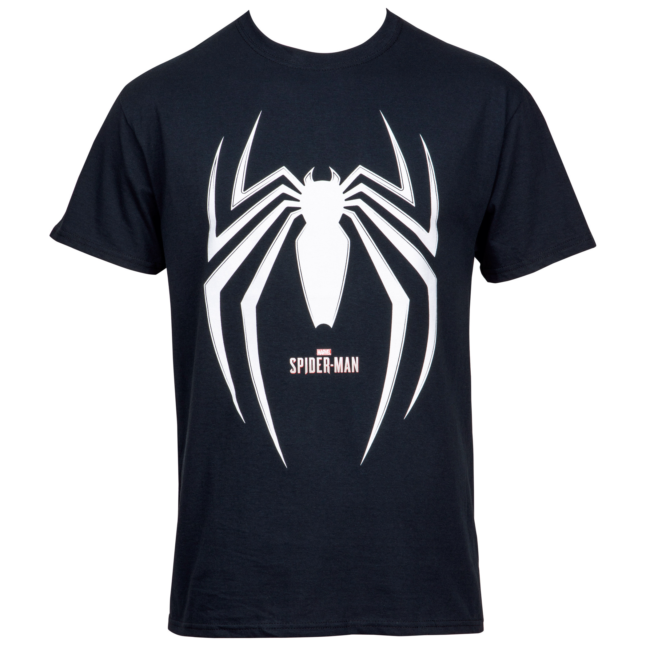 Spider-Man Gamerverse Symbol Black T-Shirt, Black