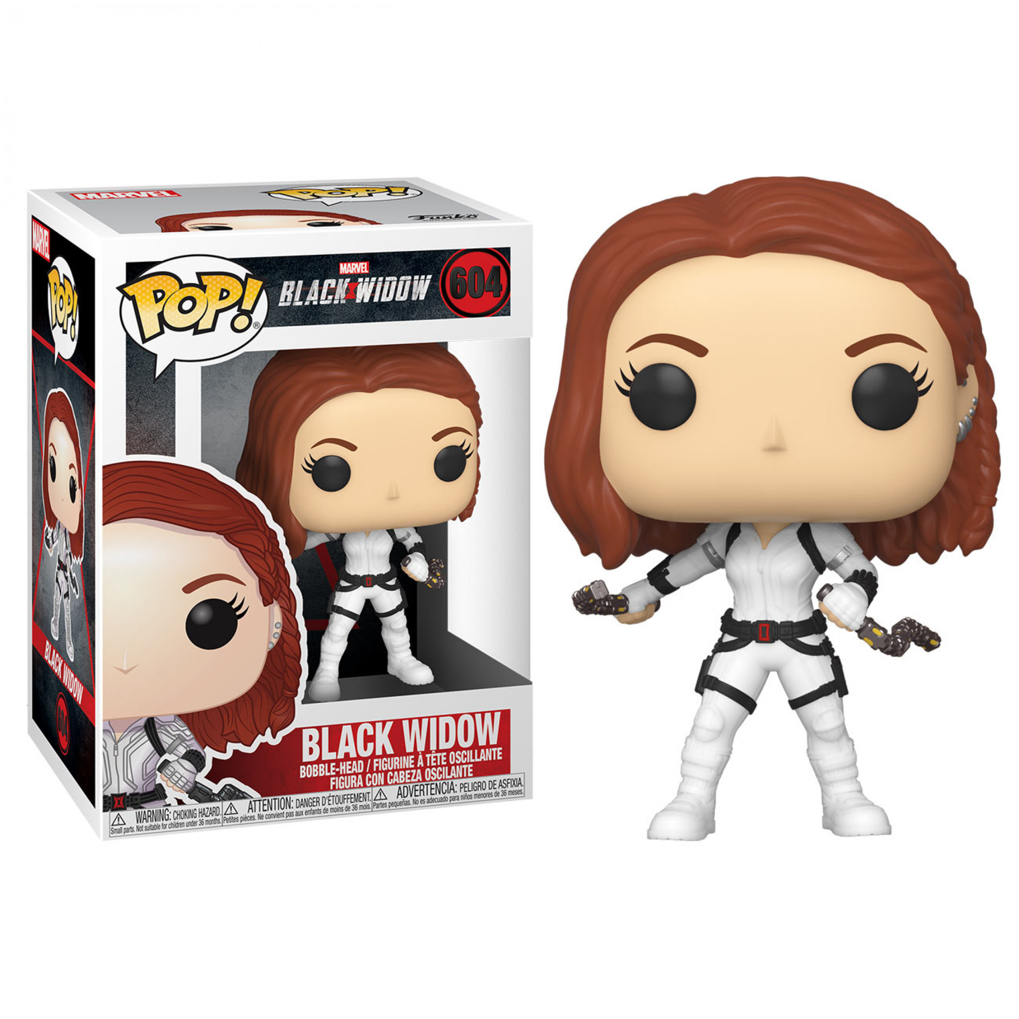 Marvel: Black Widow Movie White Suit Funko Pop!, White