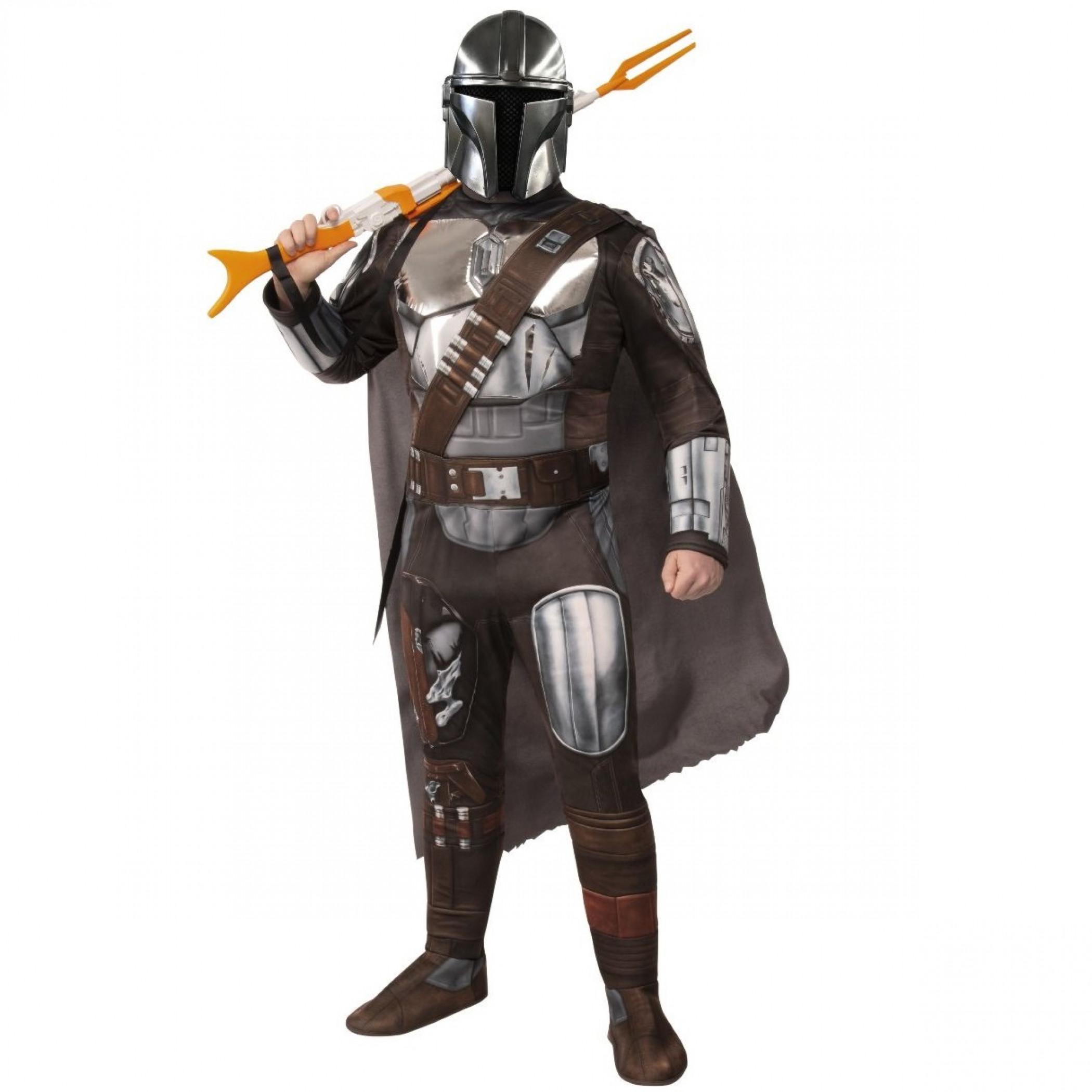 Star Wars The Mandalorian Beskar Adult Costume, Multi-Color