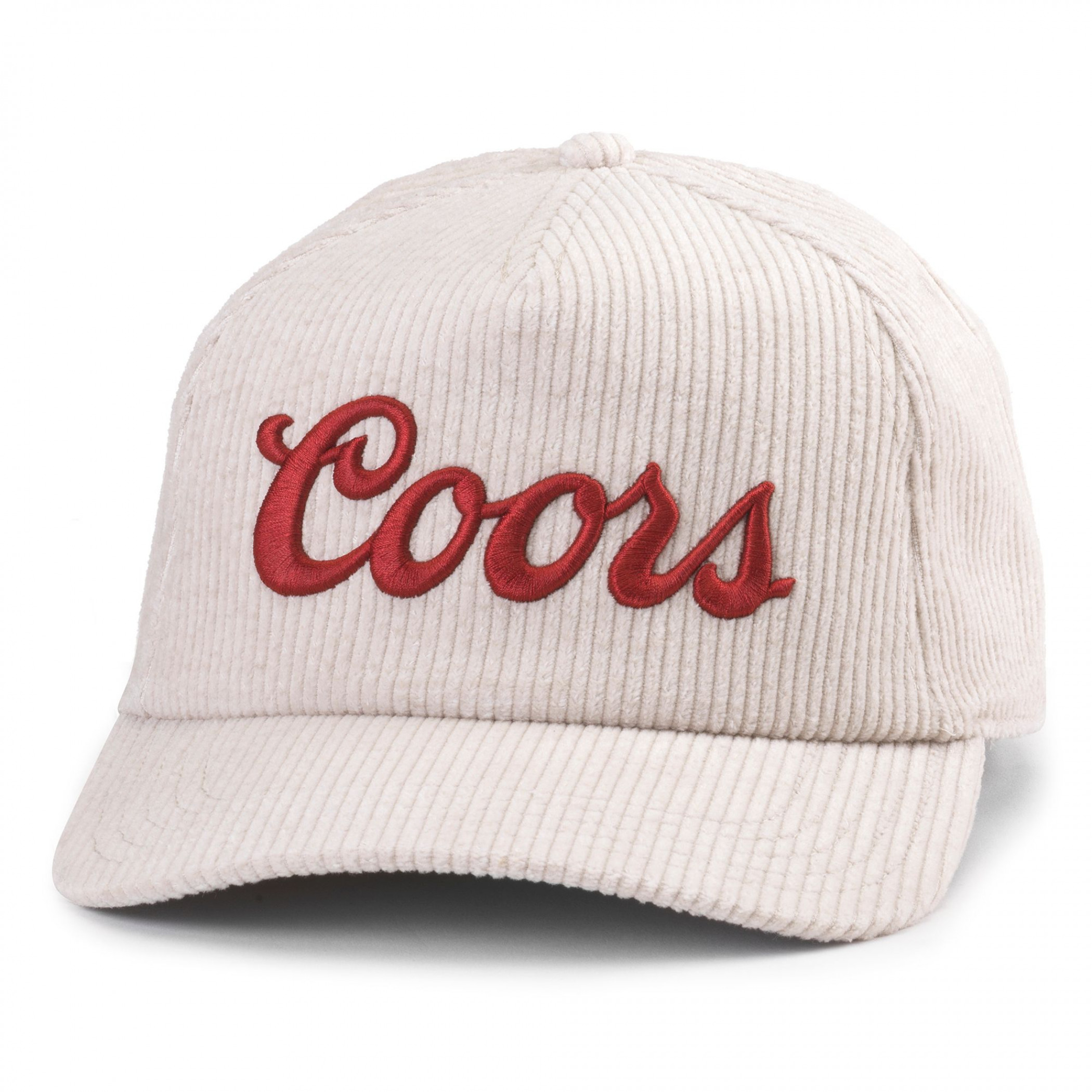 Coors Logo Embroidered Corduroy Adjustable Hat