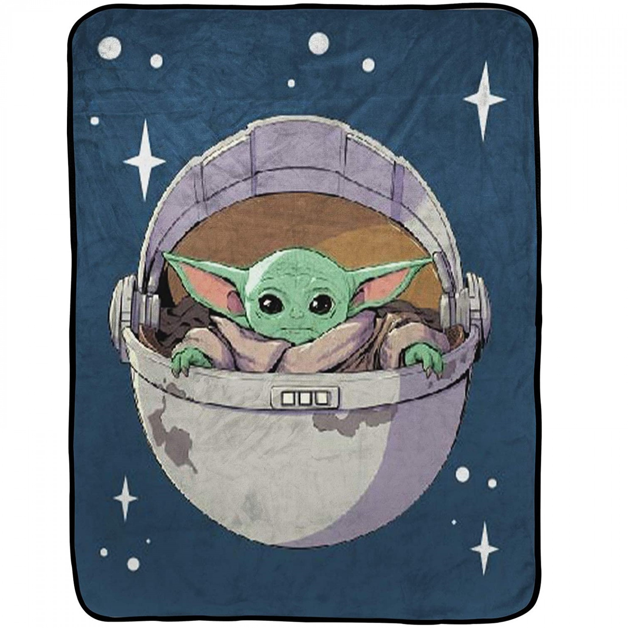 Star Wars The Mandalorian The Child Carriage Blanket, Multi-Color