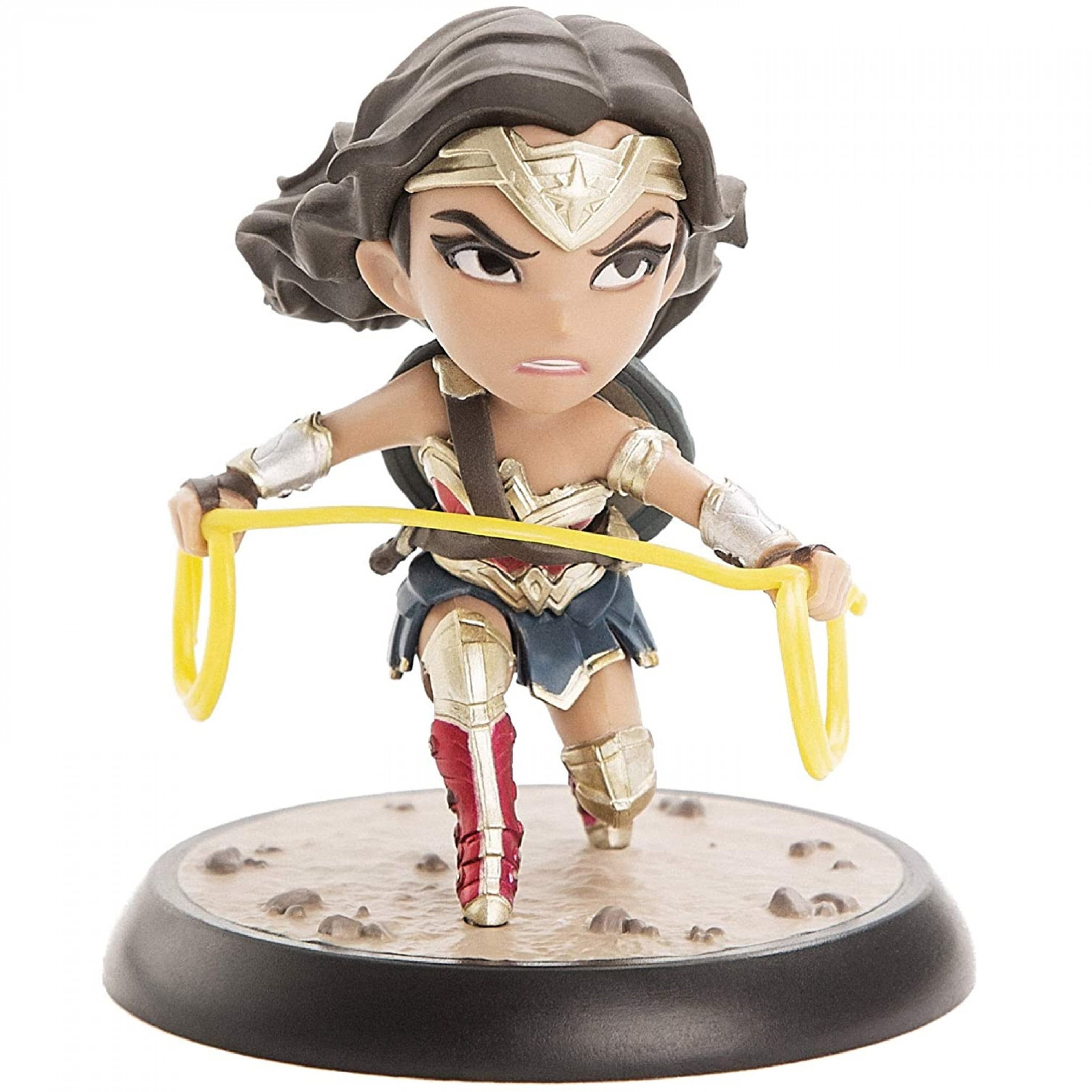 DC Comics Wonder Woman Justice League Q-Fig Figure, Multi-Color