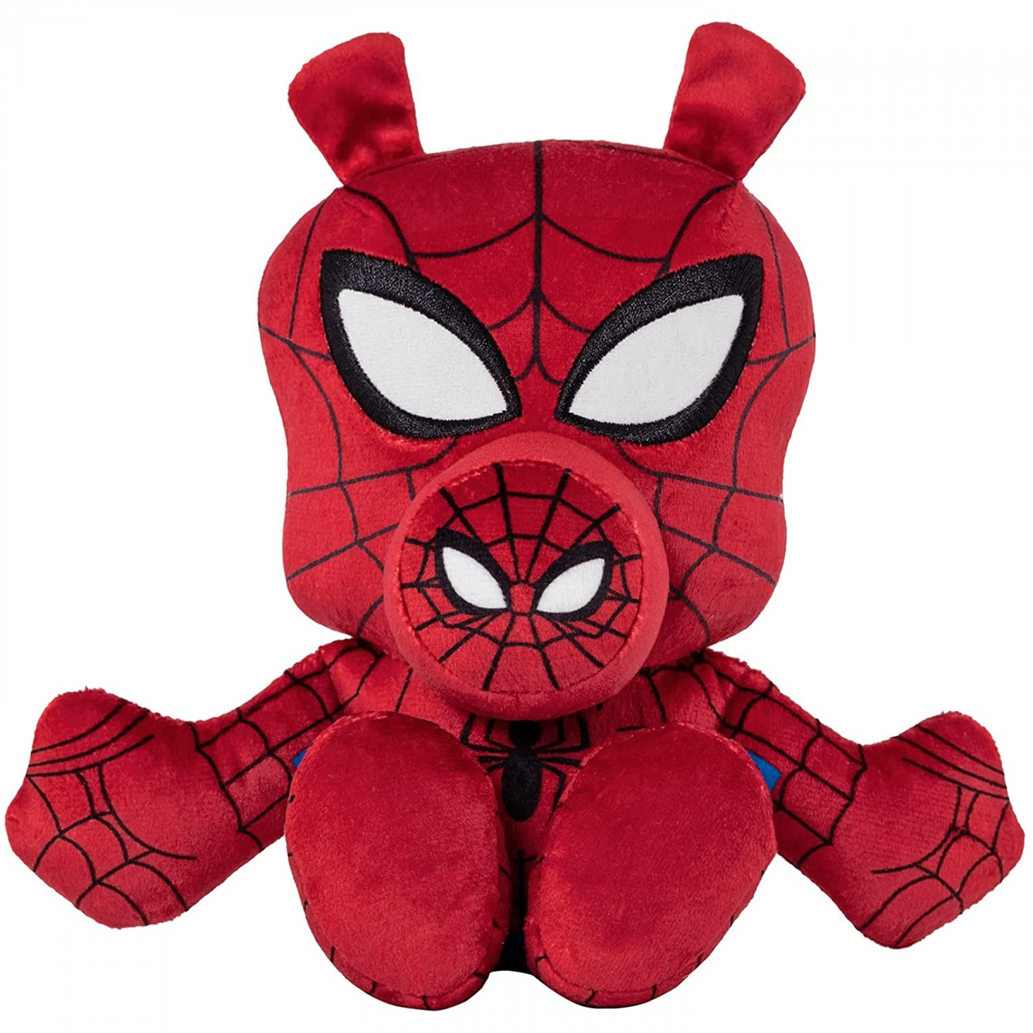 Marvel Spider-Ham 8 Inch Kuricha Sitting Plush Doll, Multi-Color