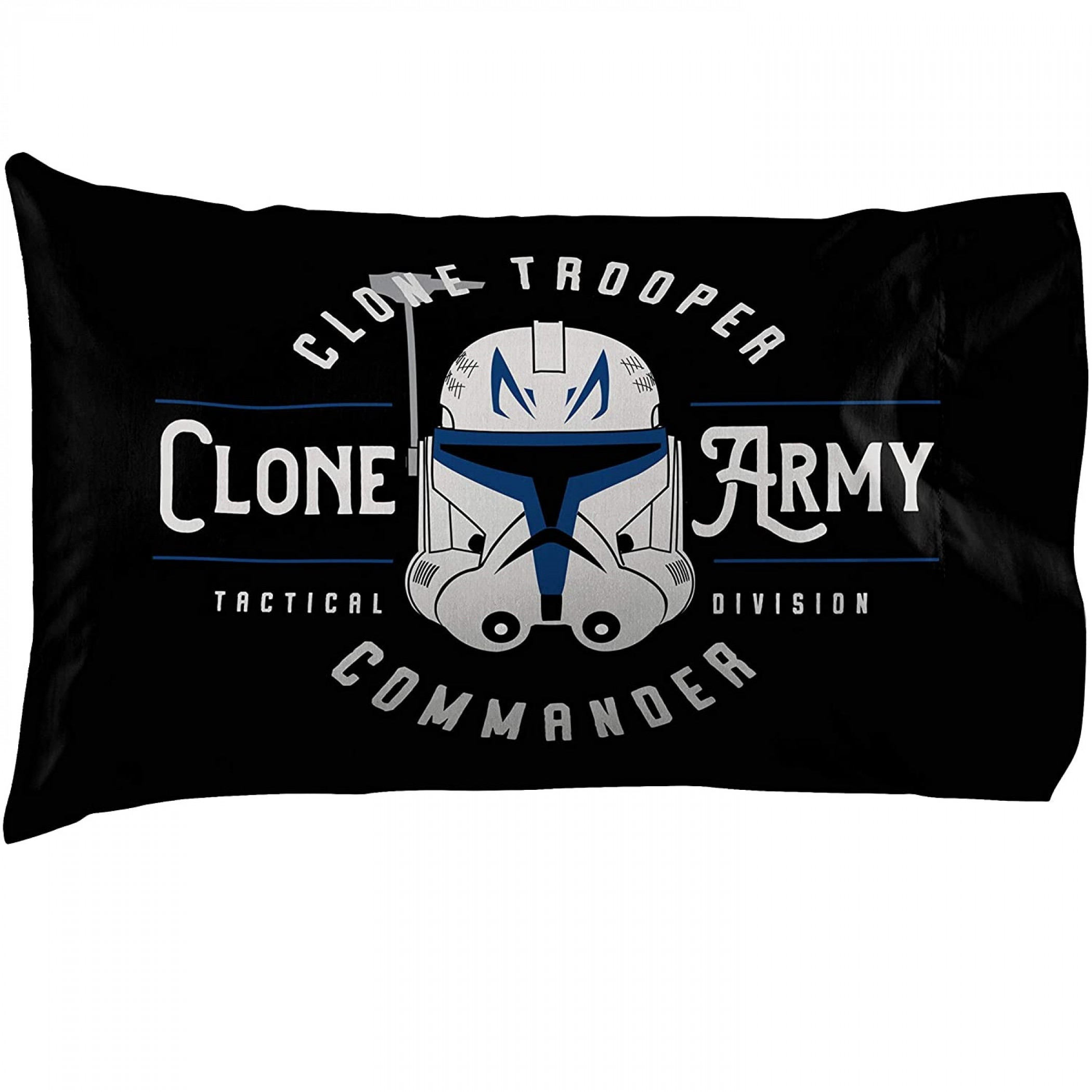 Star Wars Clone Wars Clone Army Pillowcase, Black