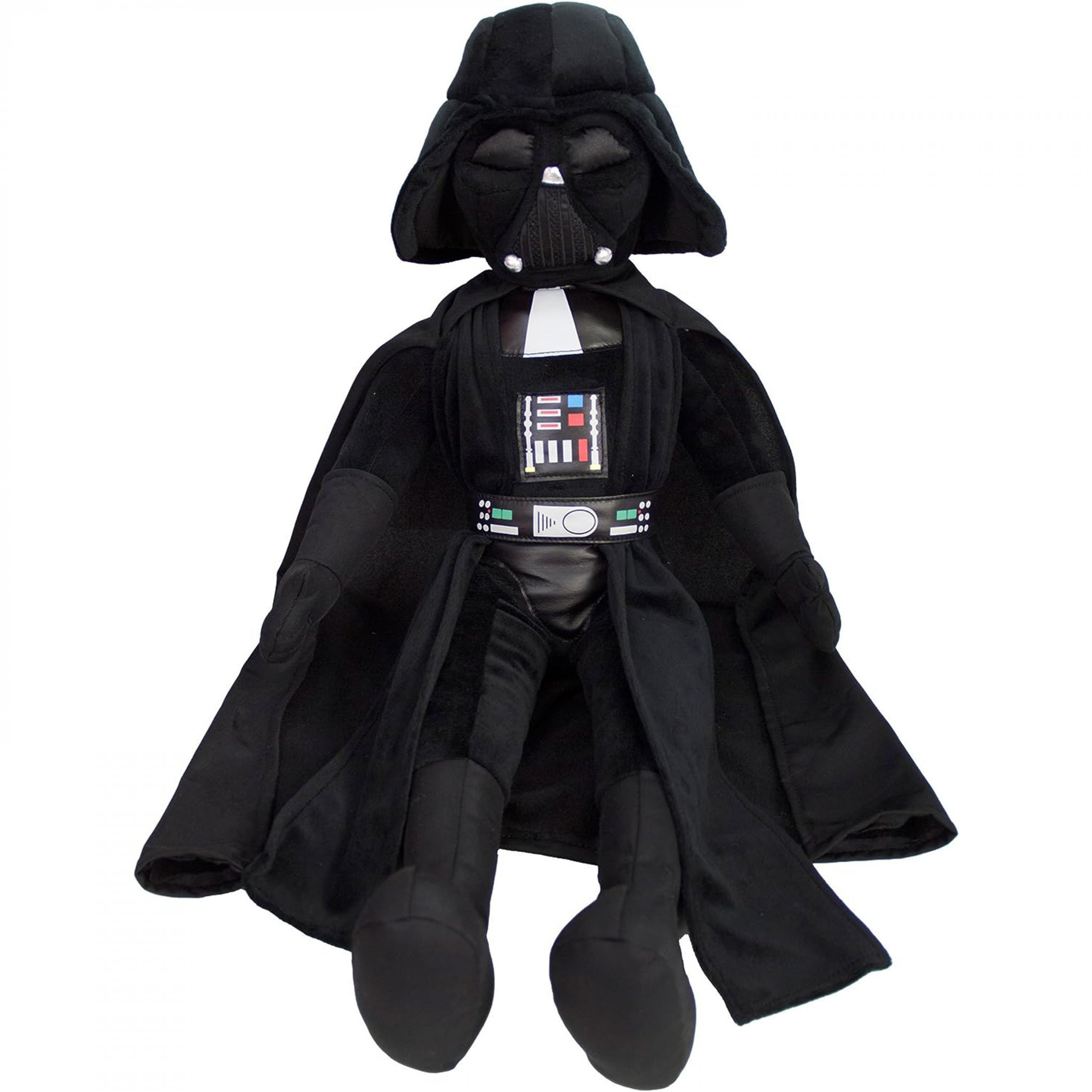 Star Wars Darth Vader Plush Stuffed Pillow Buddy, Black