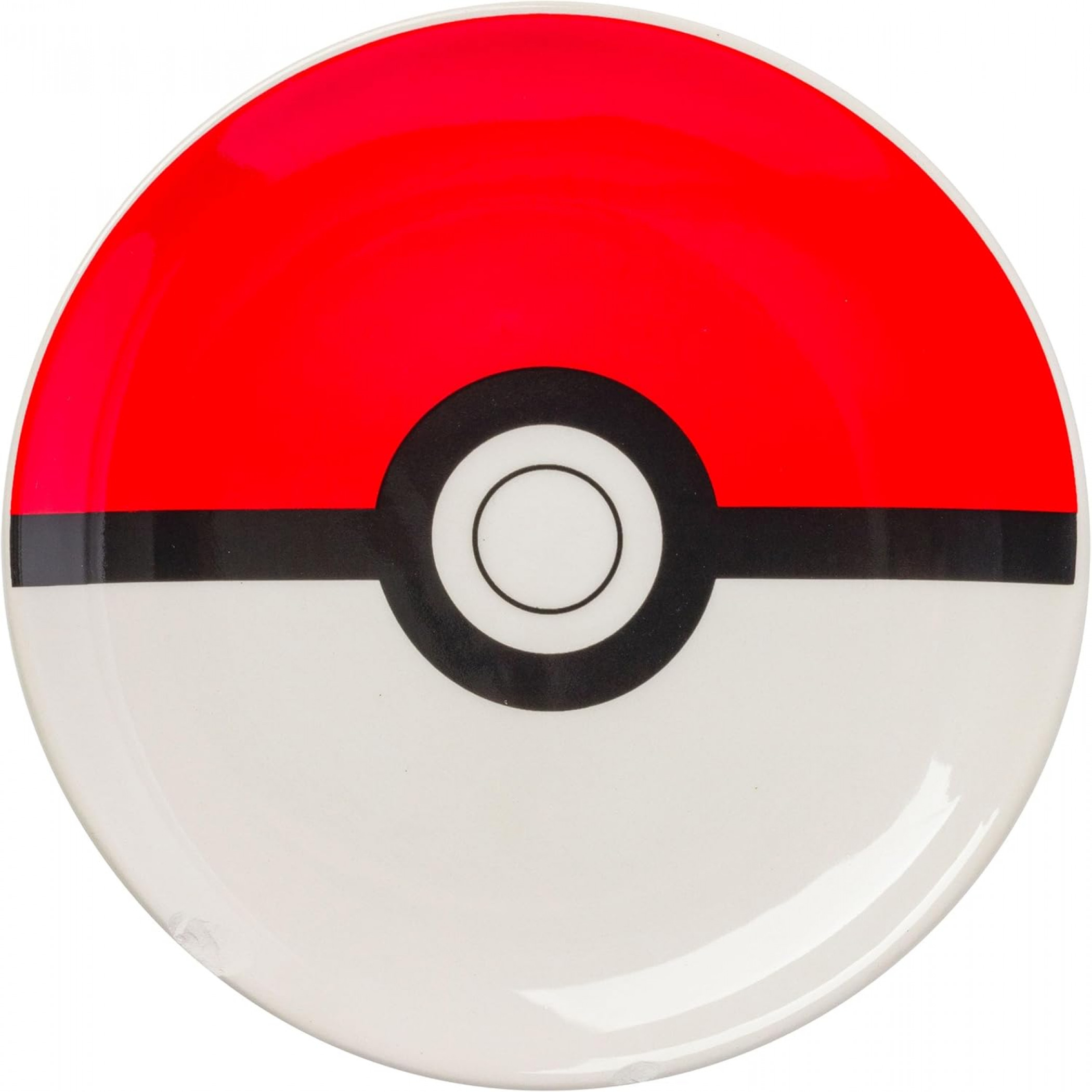 Pokemon Pokeball Shaped Ceramic Spoon Rest, Multi-Color