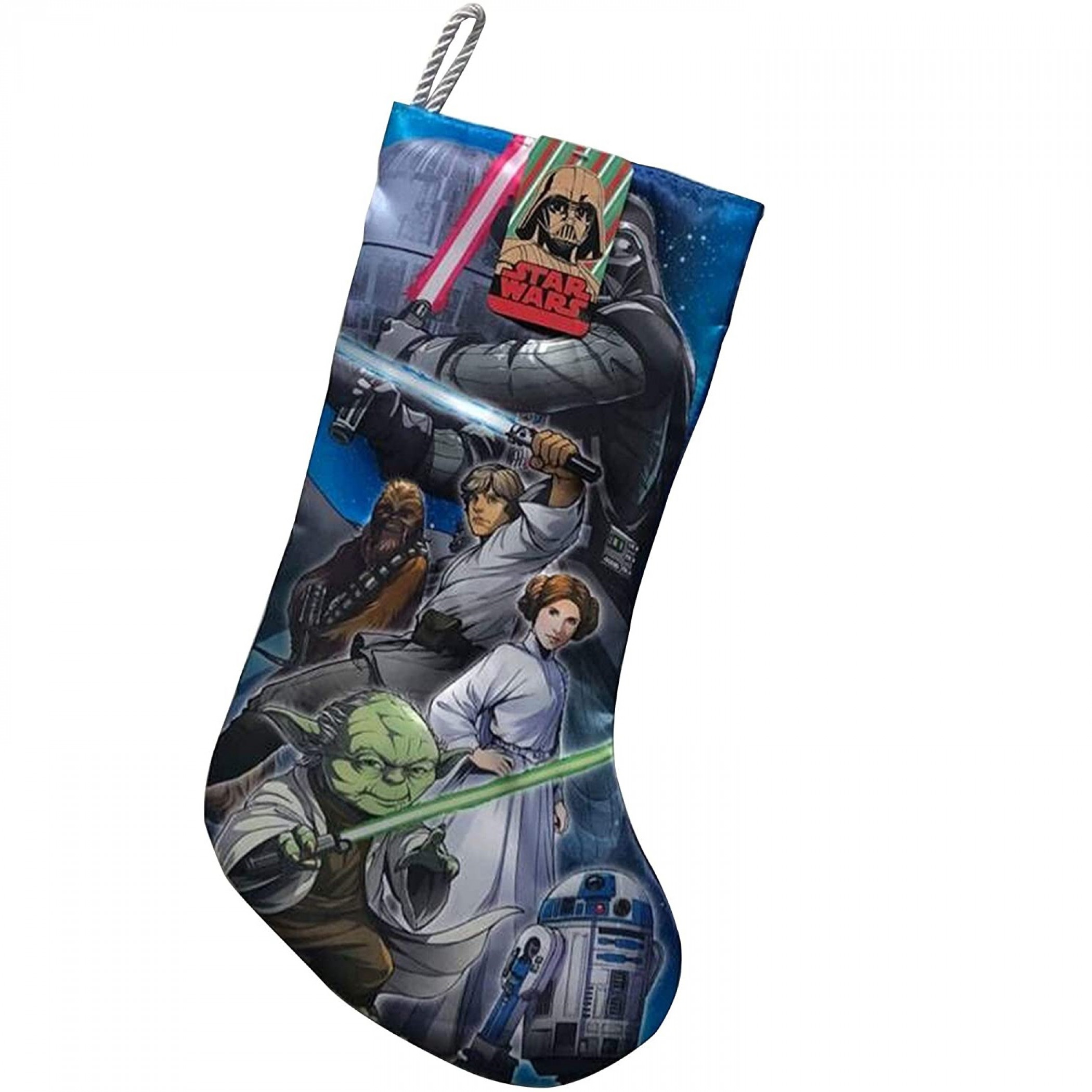 Star Wars Classic Trilogy Printed Christmas Stocking, Multi-Color