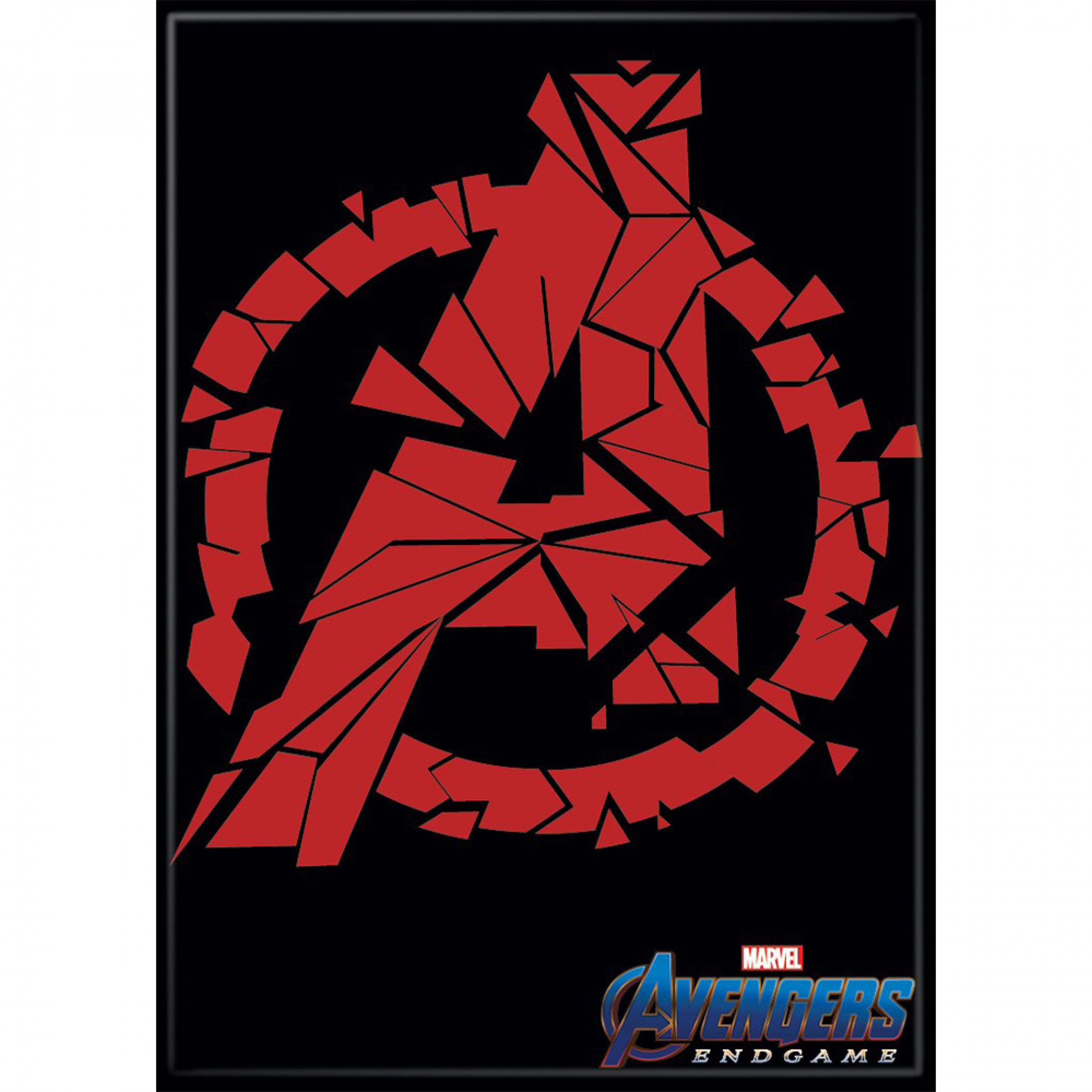 Avengers Broken Logo Magnet, Multi-Color