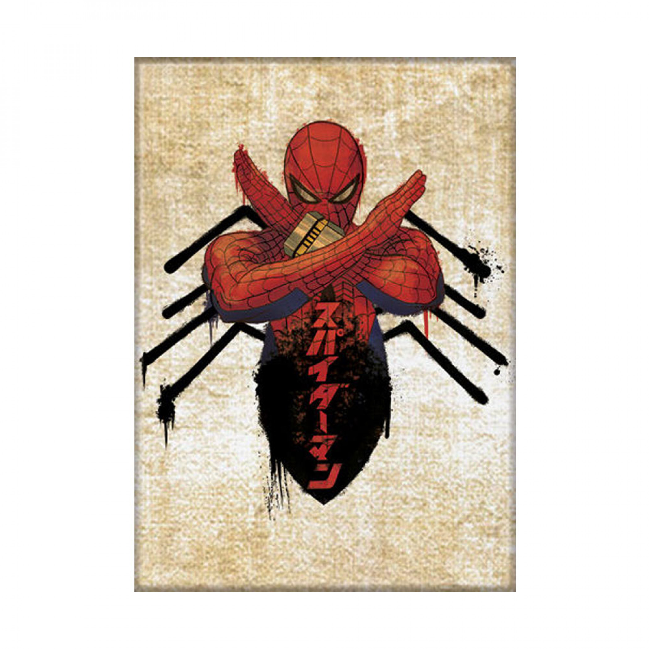 Japanese Spider-Man Spider Body Magnet, Multi-Color