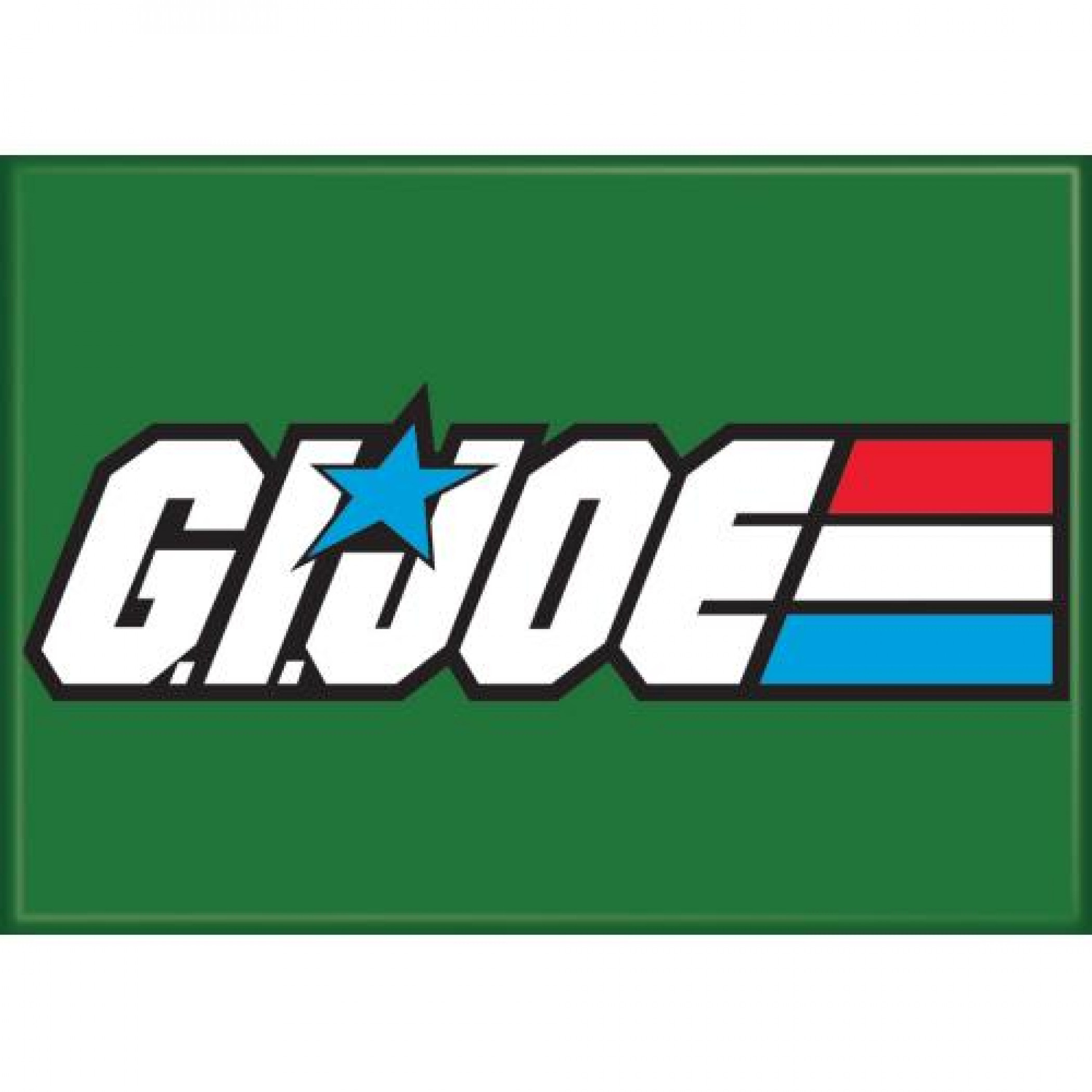 GI Joe Logo Magnet, Green