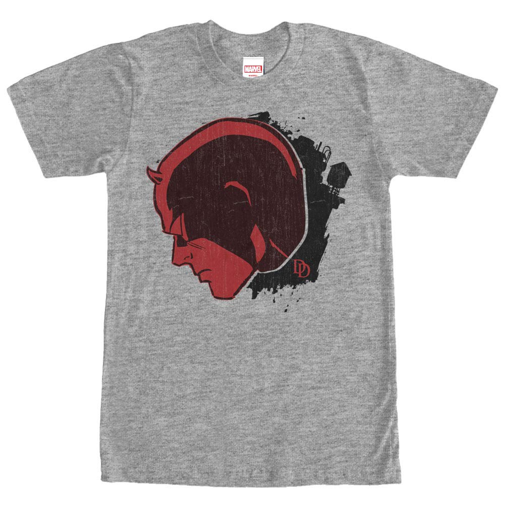 Daredevi lProfile Gray Mens T-Shirt, Grey