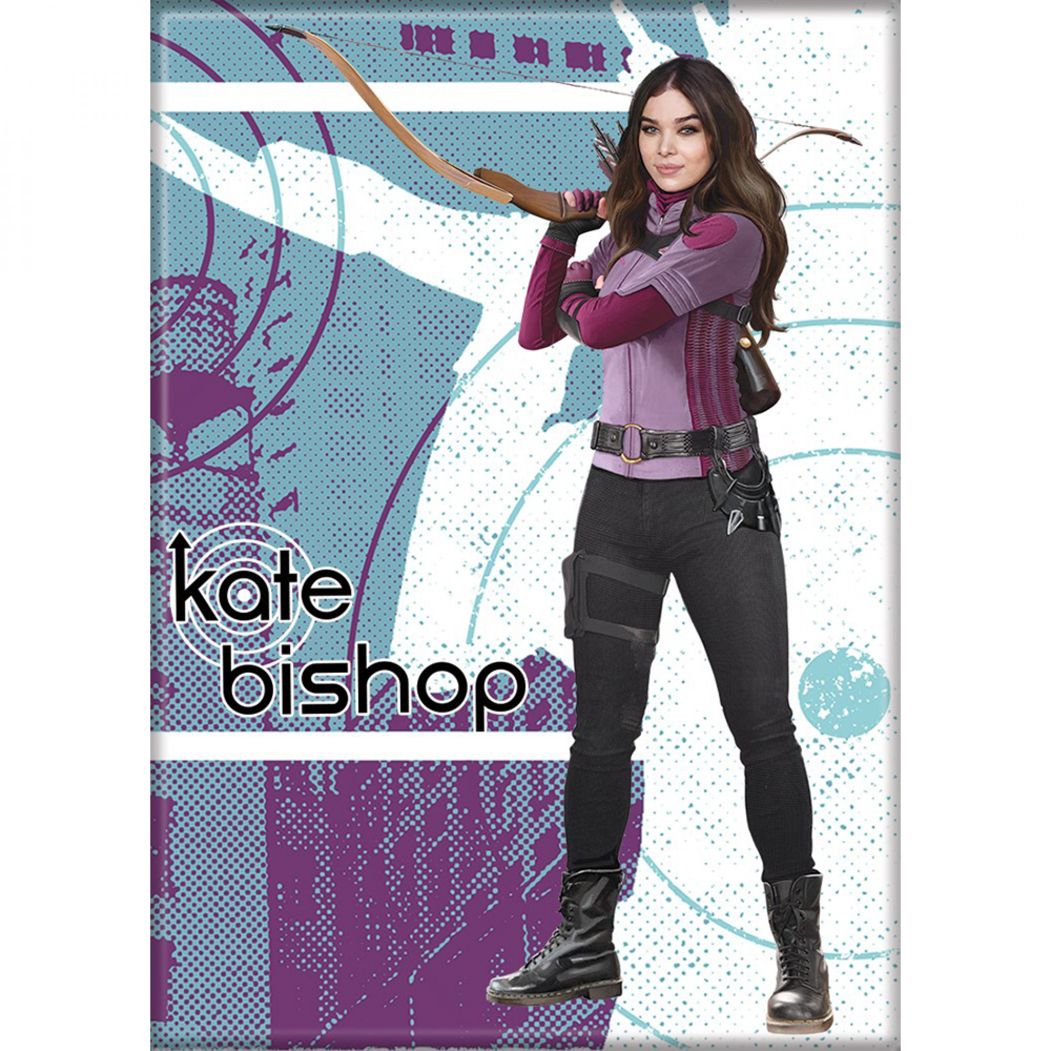 Marvel Studios Hawkeye Series Kate Bishop Character Portrait Magnet, Multi-Color