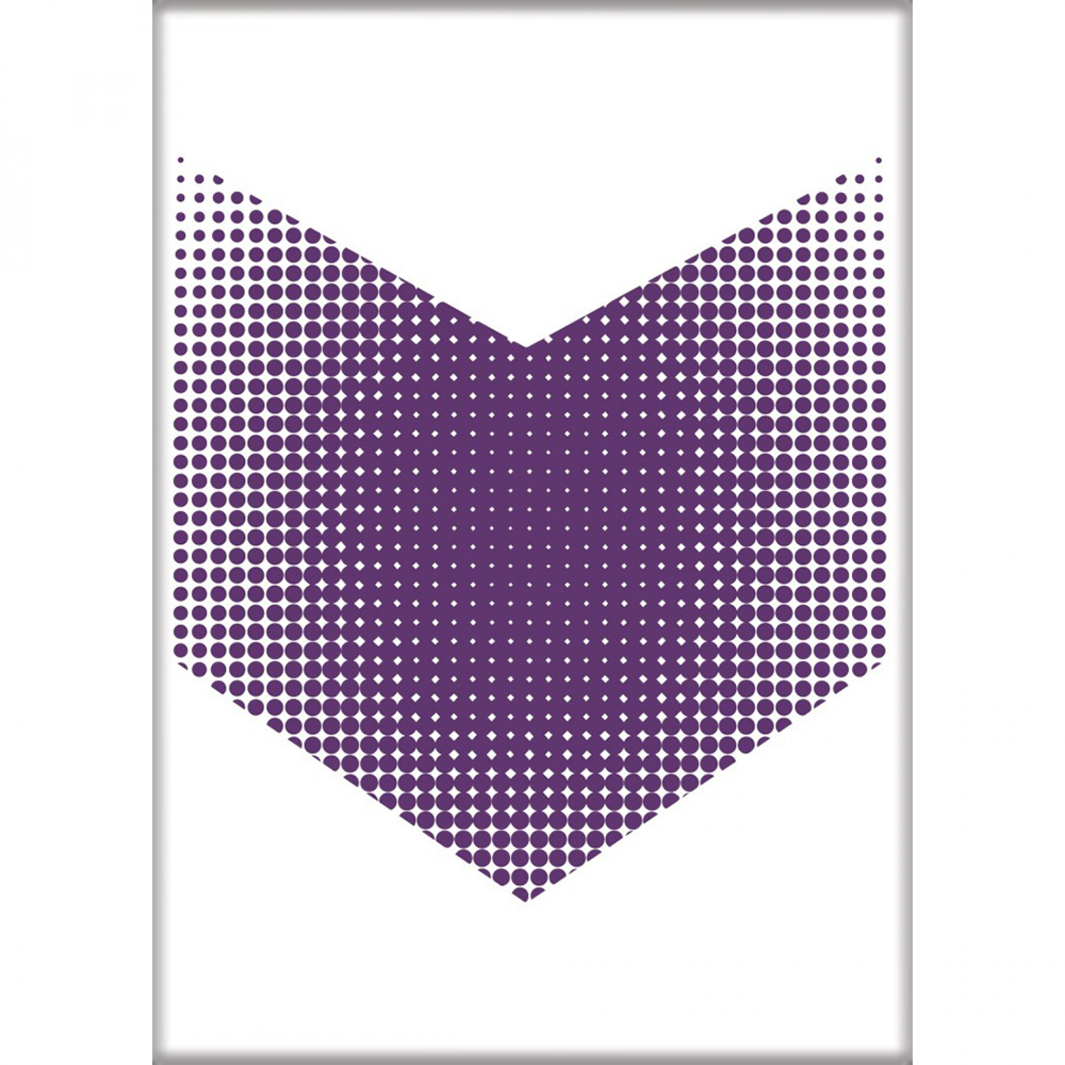 Marvel Studios Hawkeye Series The Hawkeye Insignia Magnet, White