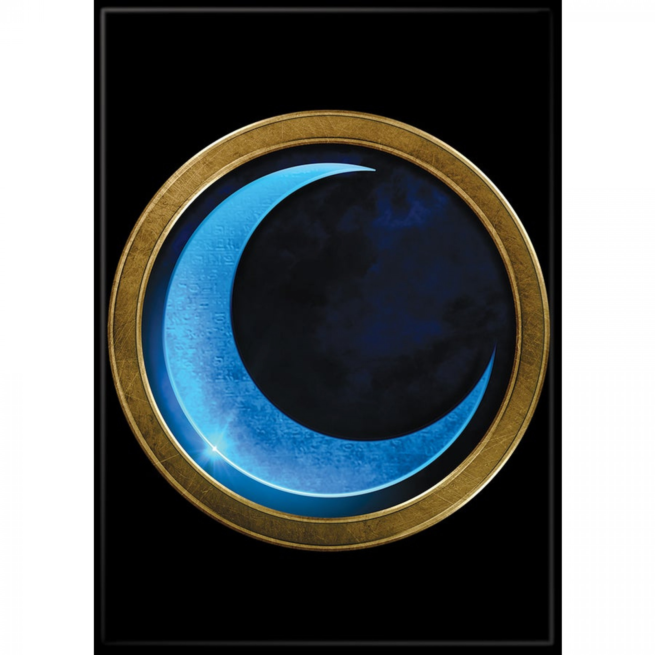 Marvel Studios Moon Knight Moon Symbol Magnet, Multi-Color