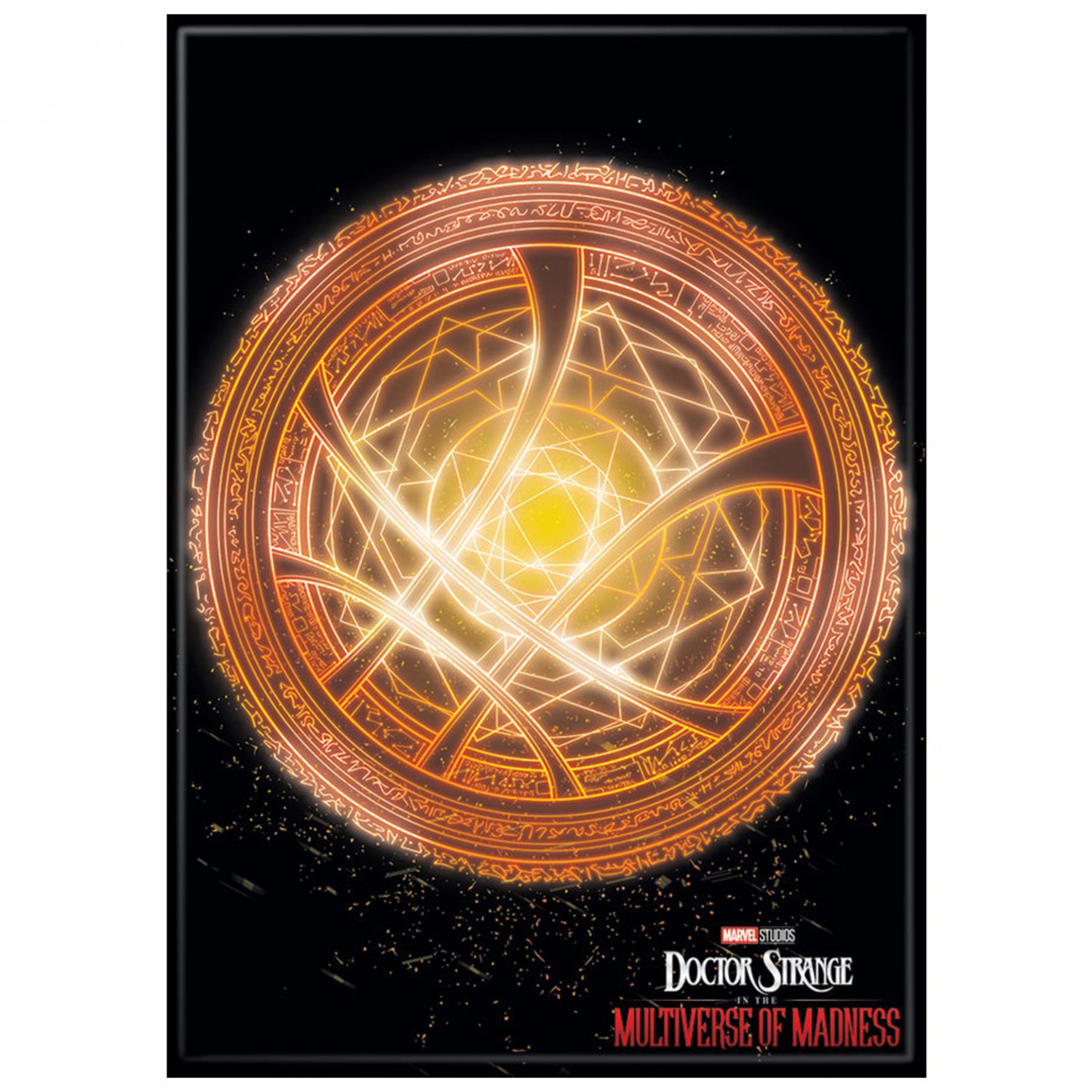 Doctor Strange MM Seal of Vishanti Magnet, Multi-Color