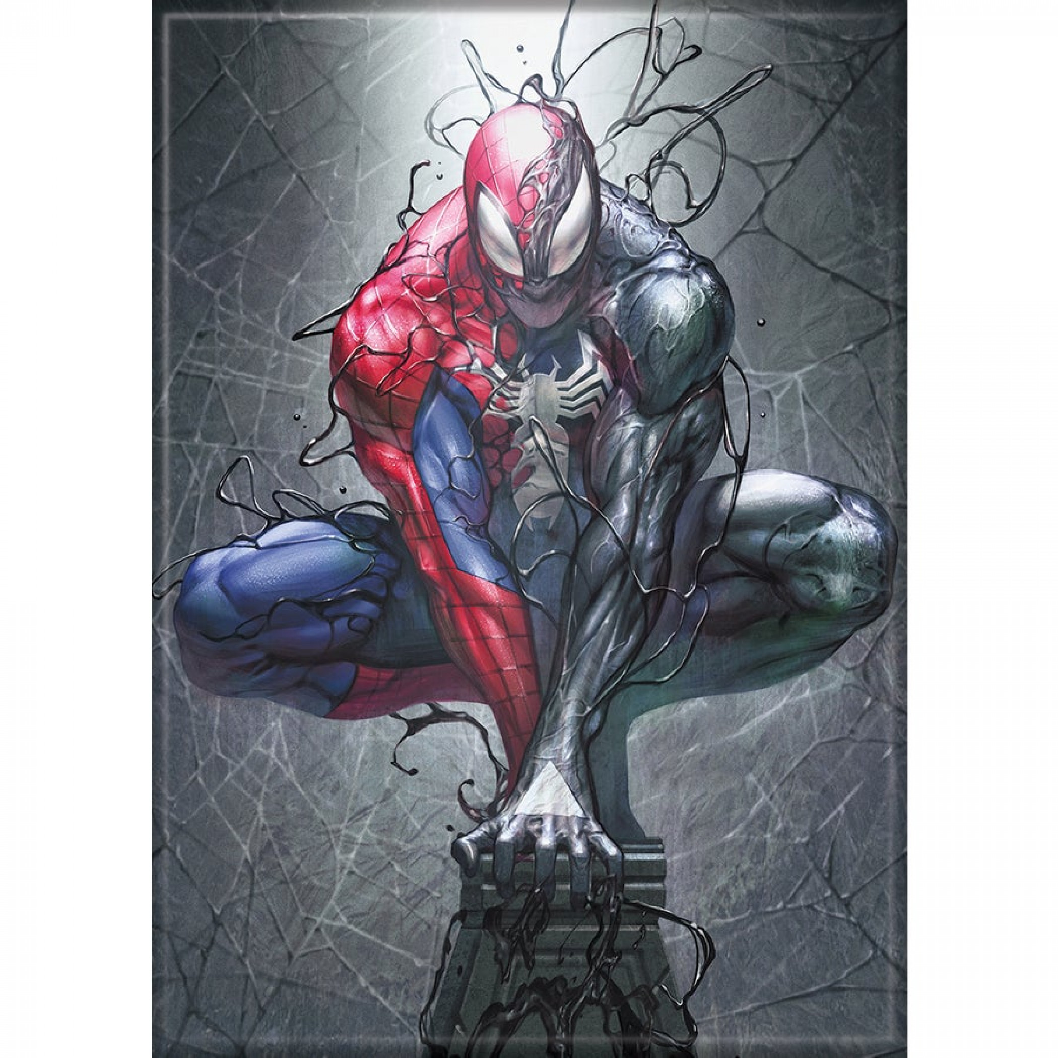 Spider-Man Symbiote Marvel Tales 1 Magnet, Multi-Color