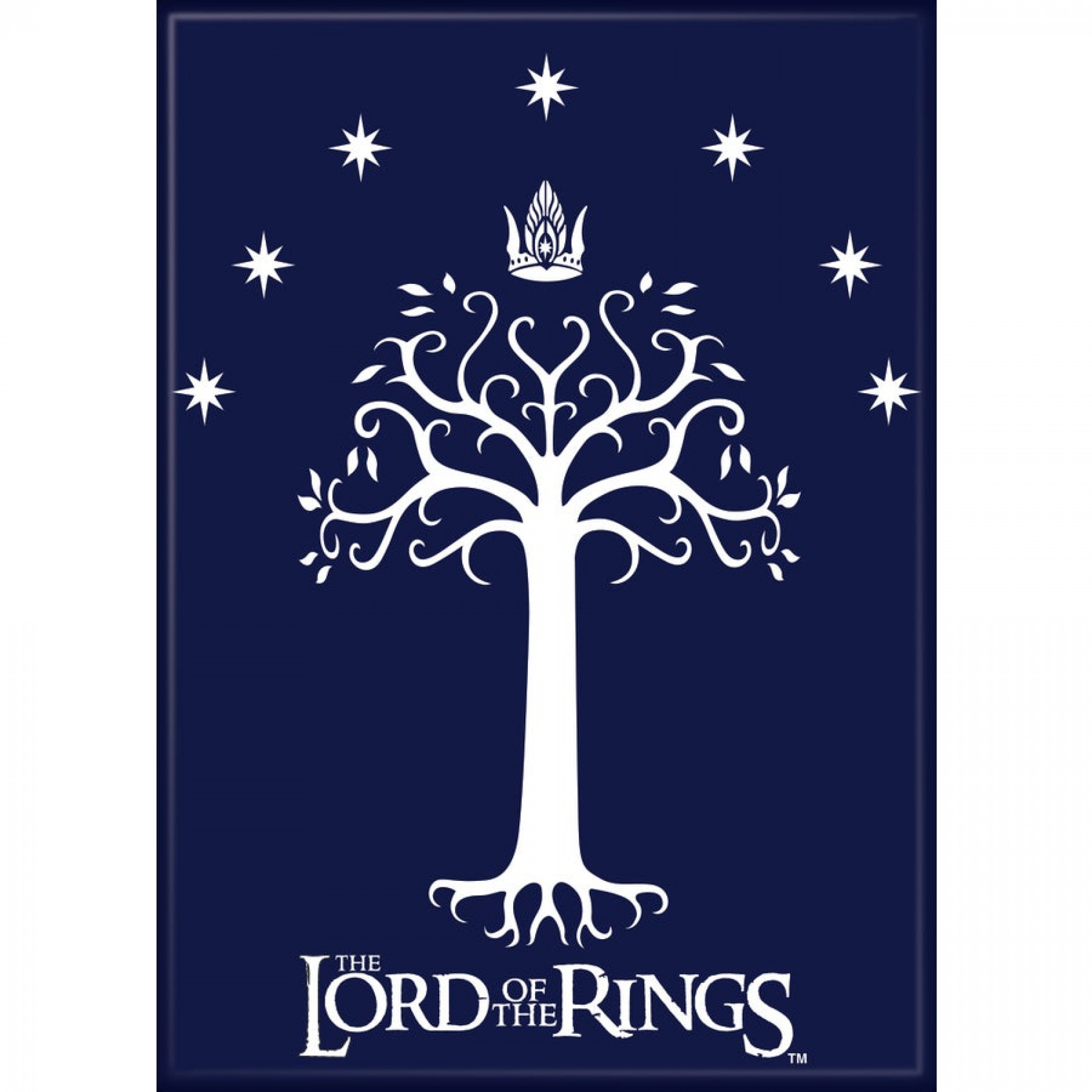 Lord of The Rings Gondor Insignia Magnet, Blue