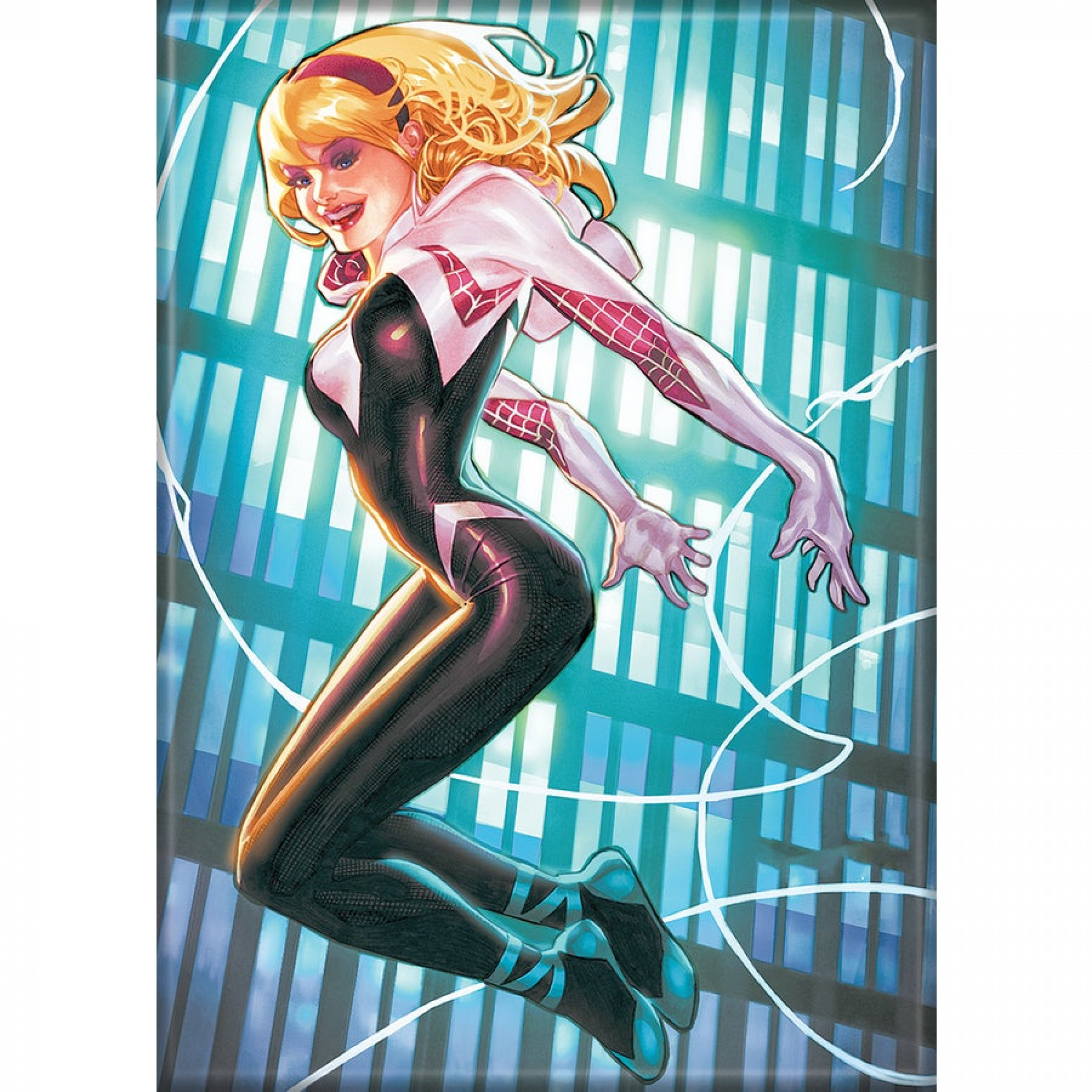 Spider-Gwen #16 Lobos Magnet, Multi-Color