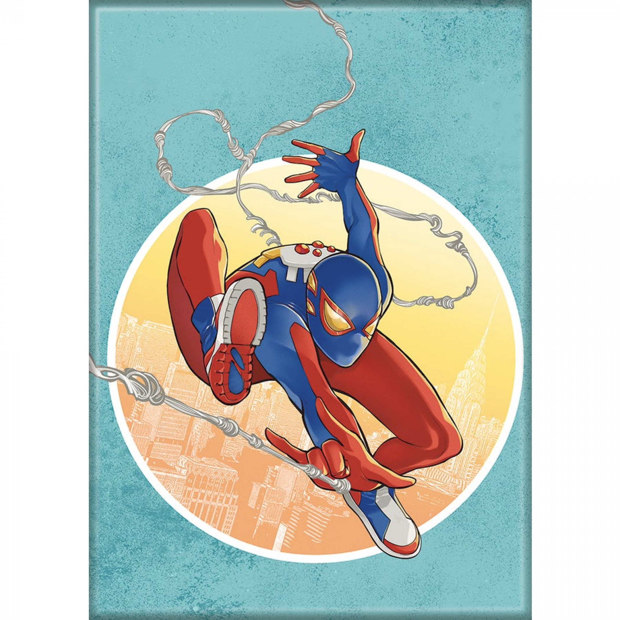 Spider-Man #7 Romy Jones Miles Morales Magnet, Multi-Color