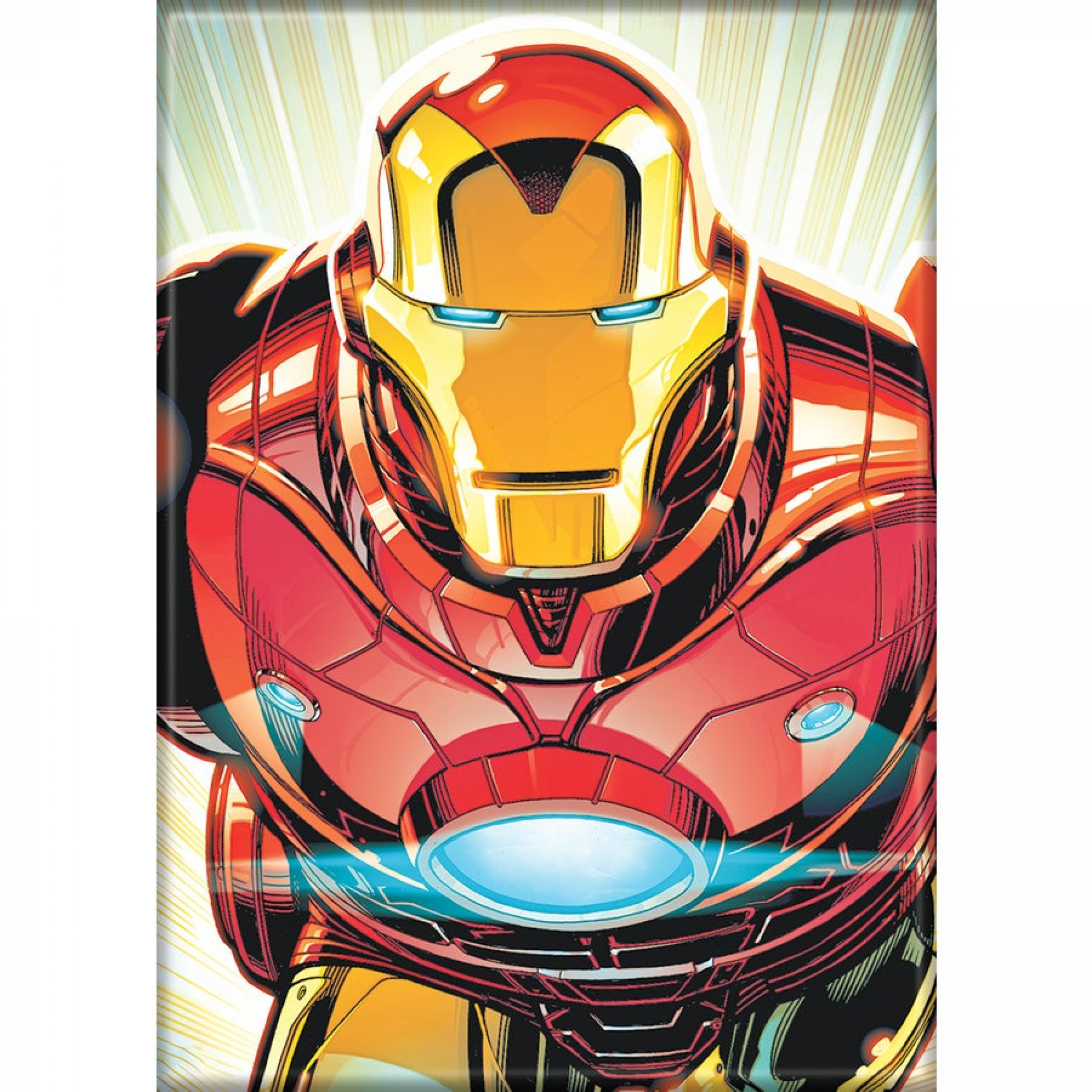 Iron Man Invincible #4 Magnet, Multi-Color