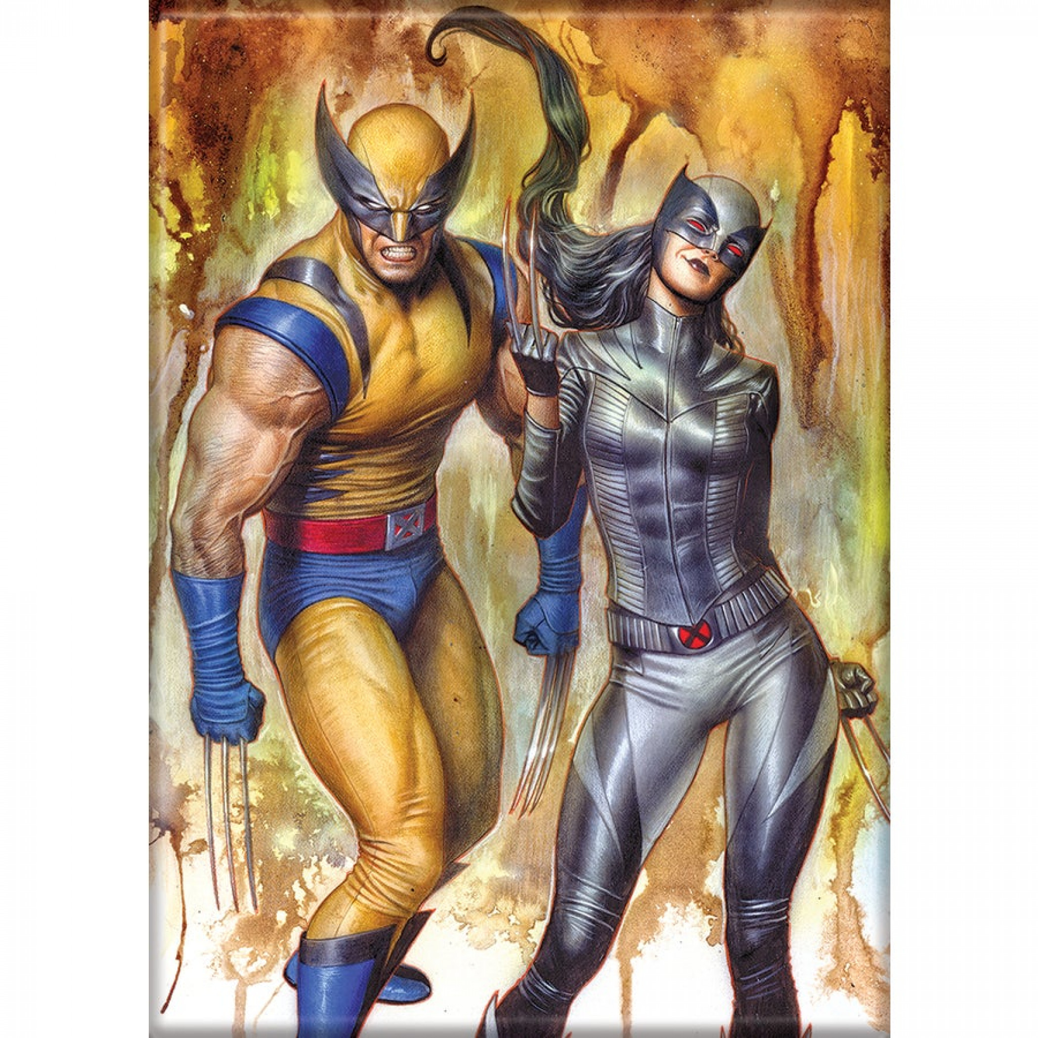 Marvel Legacy #1 Wolverine X23 Granov Magnet, Multi-Color