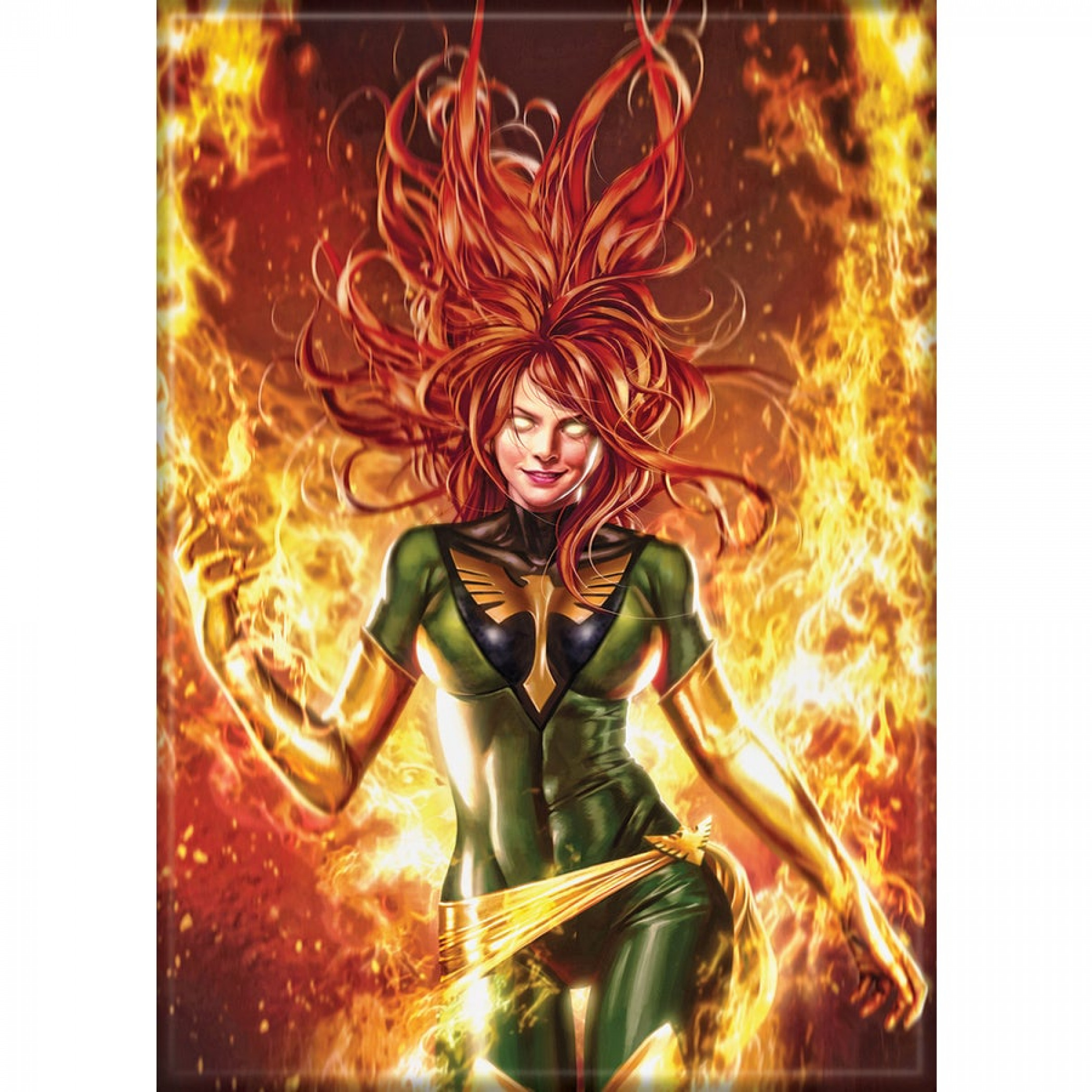 Phoenix Resurrection #1 Lee Magnet, Multi-Color