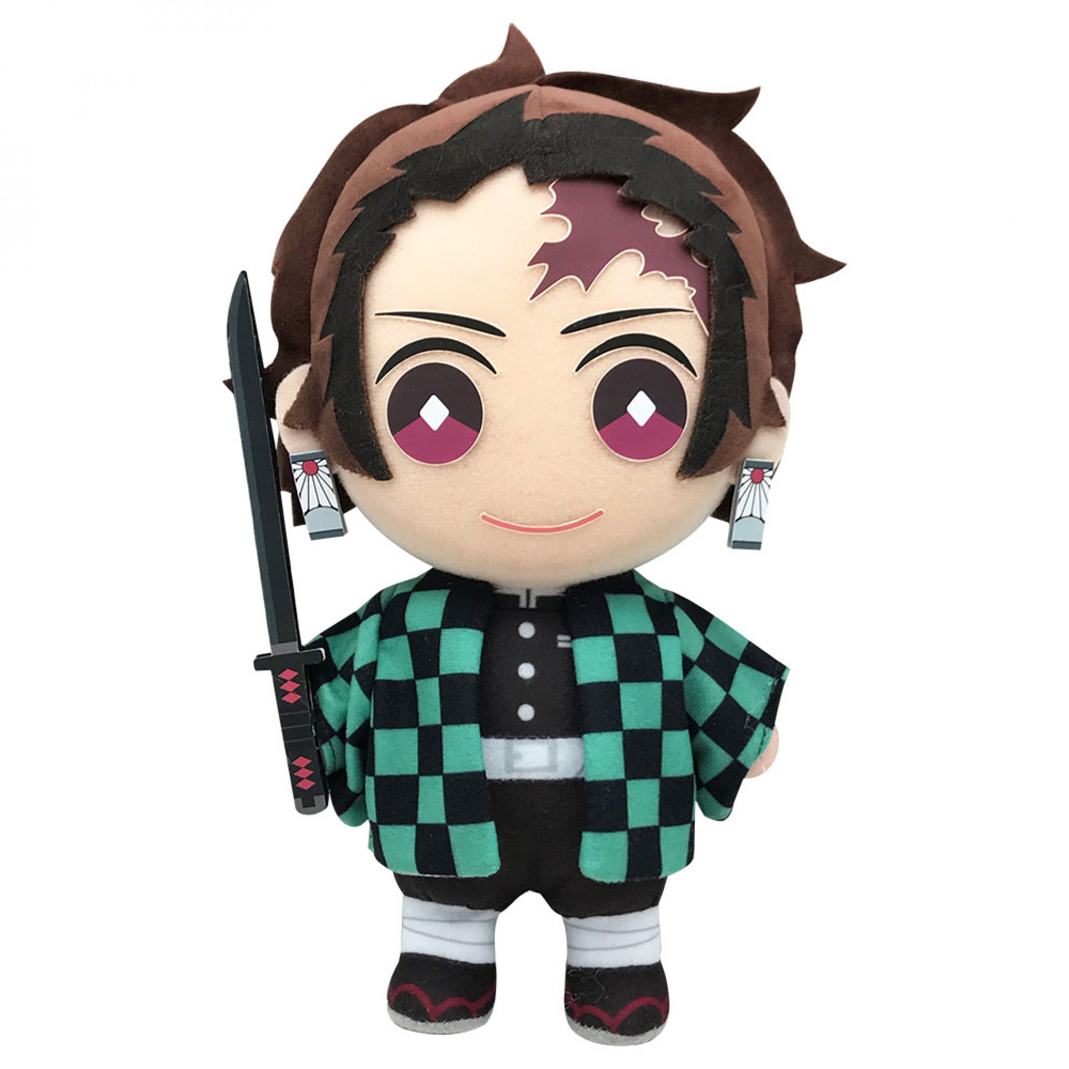 Demon Slayer Kimetsu No Yaiba Hamada Tanjiro 8' Plush Toy, Multi-Color