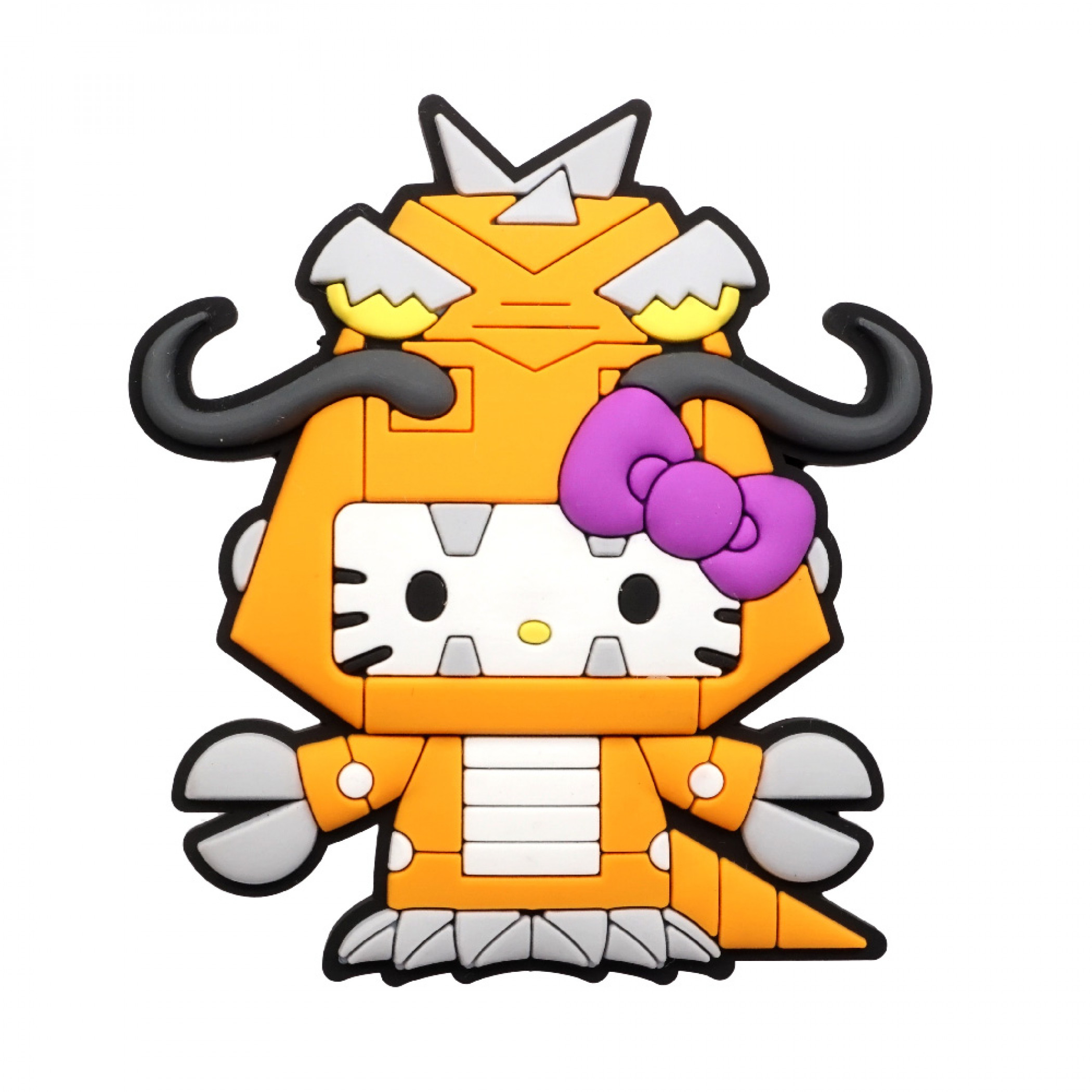 Hello Kitty Mecha Kaiju Soft Touch Magnet, Multi-Color