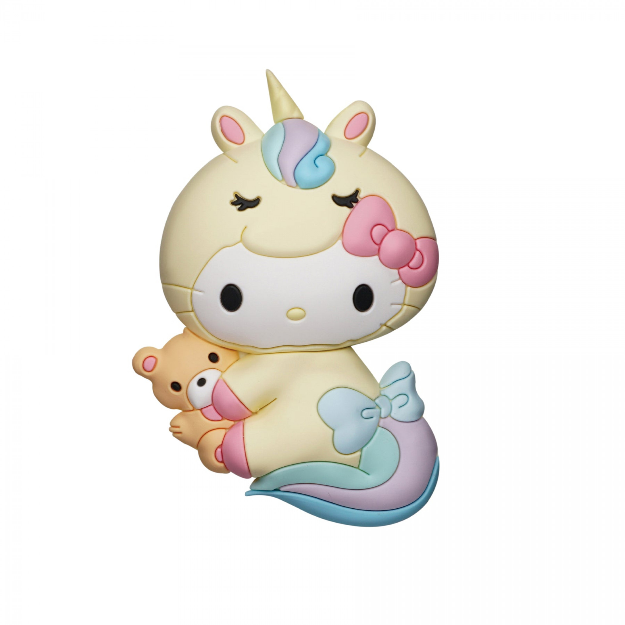 Hello Kitty Unicorn Onesie 3D Foam Magnet, Multi-Color