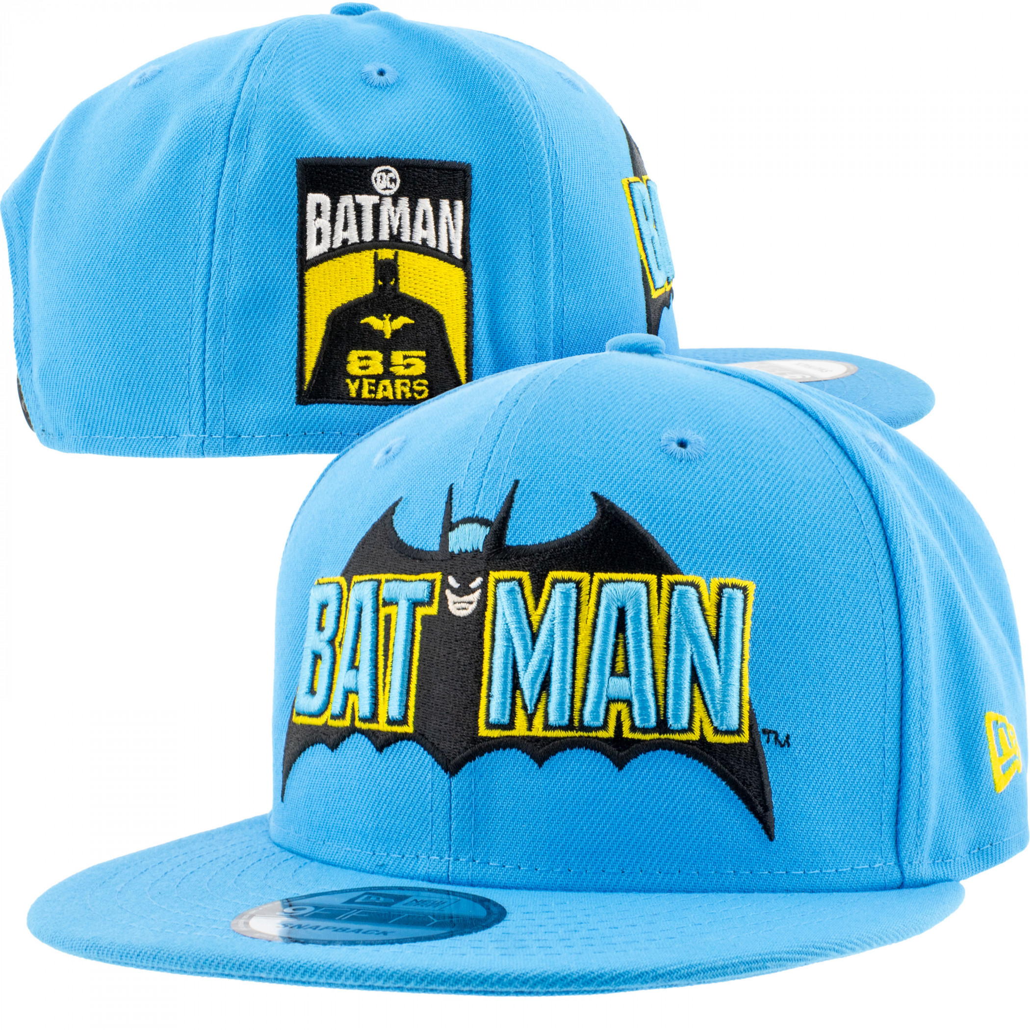 Batman 1980's New Era 9Fifty Adjustable Hat, Blue