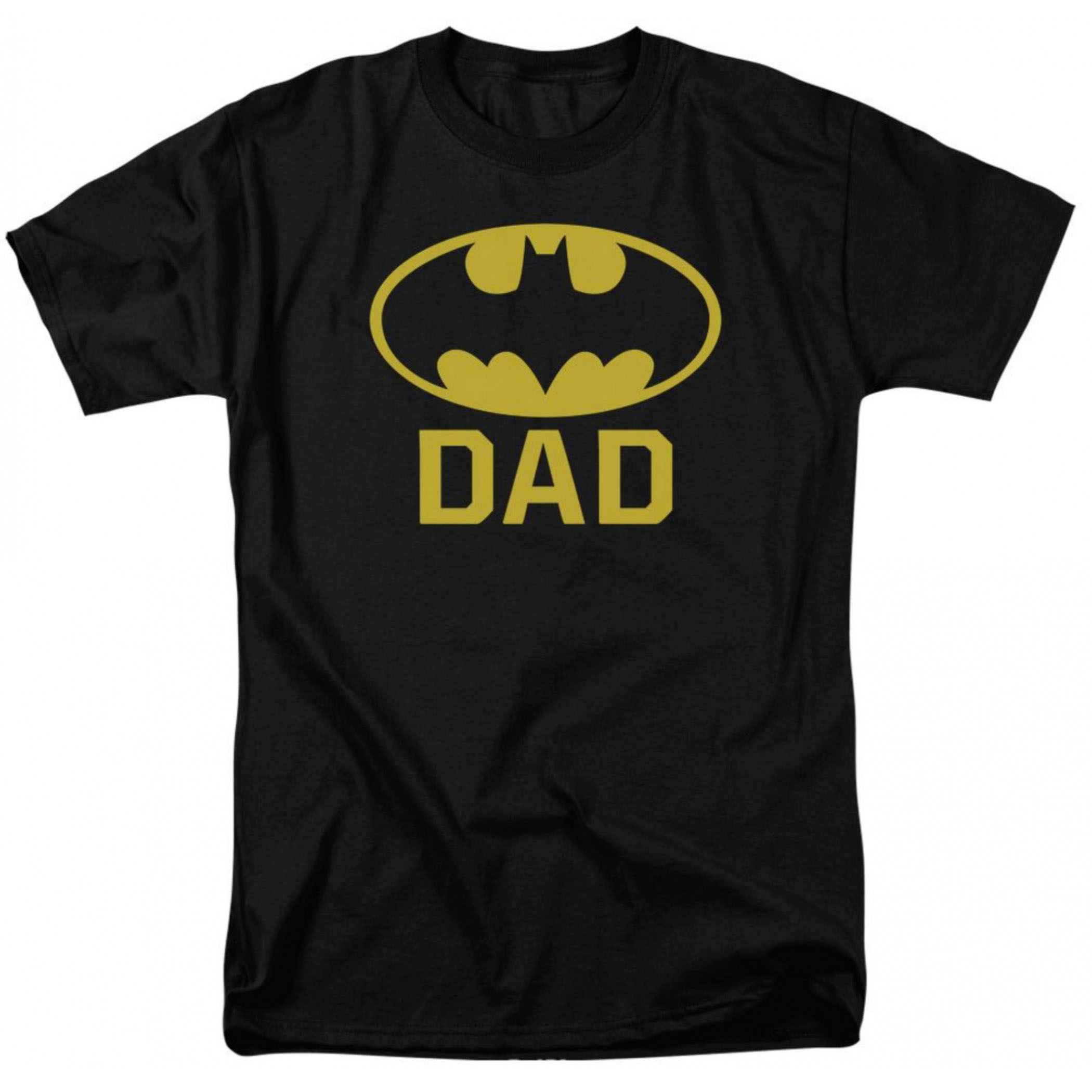 Bat Dad Batman Men's T-Shirt, Blue