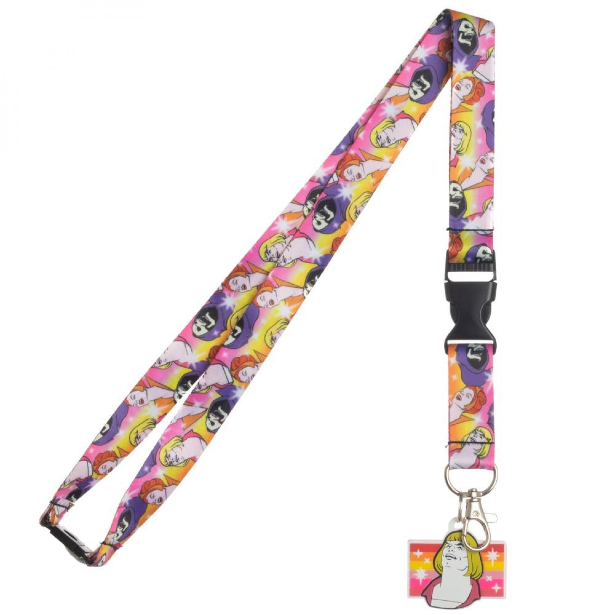 He-Man Colorful Meme Lanyard, Multi-Color