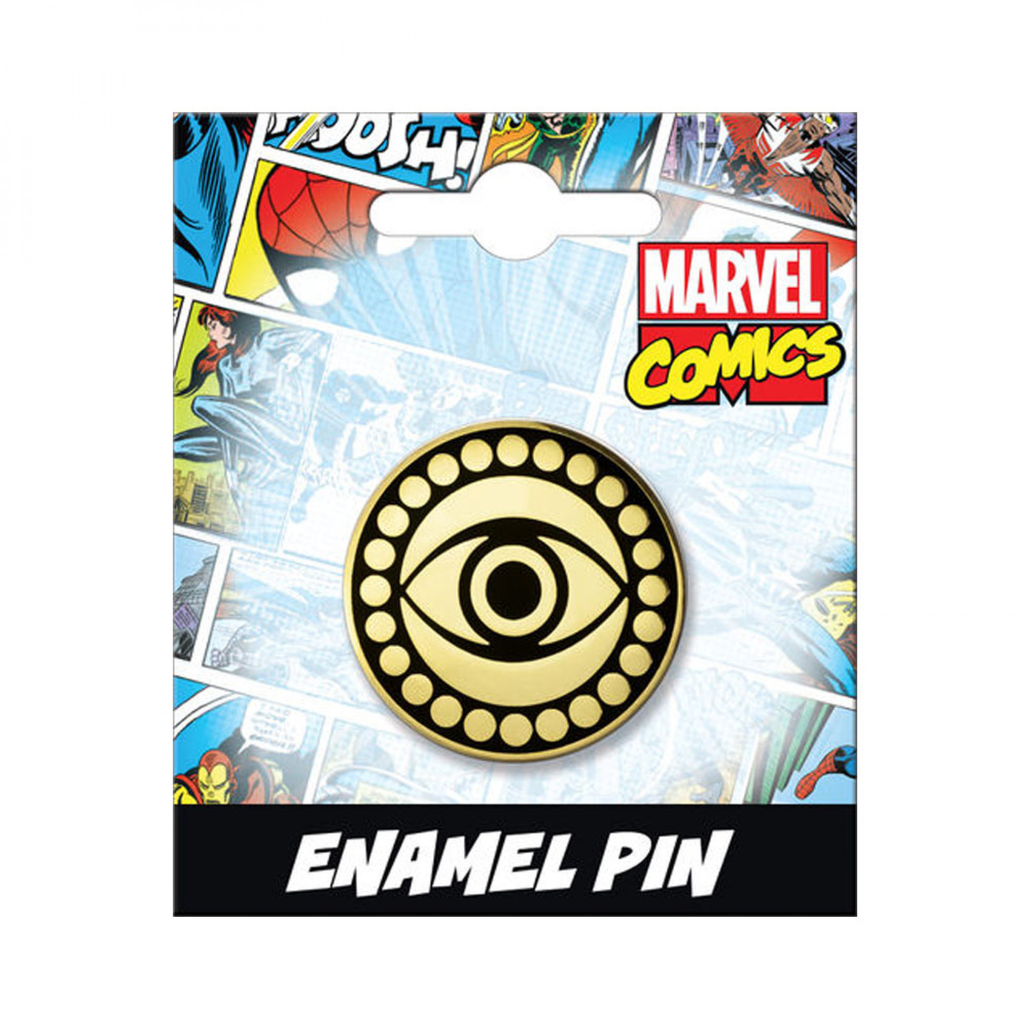 Doctor Strange Eye of Agamotto Enamel Pin, Gold