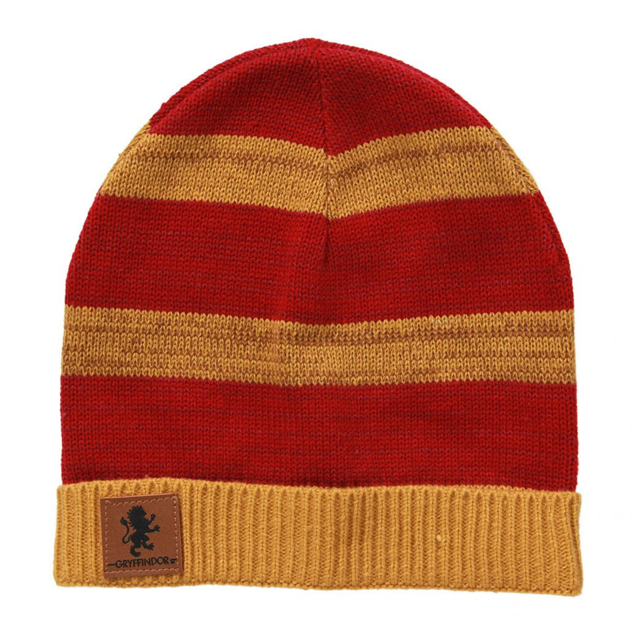 Harry Potter Gryffindor Knit Beanie, Red