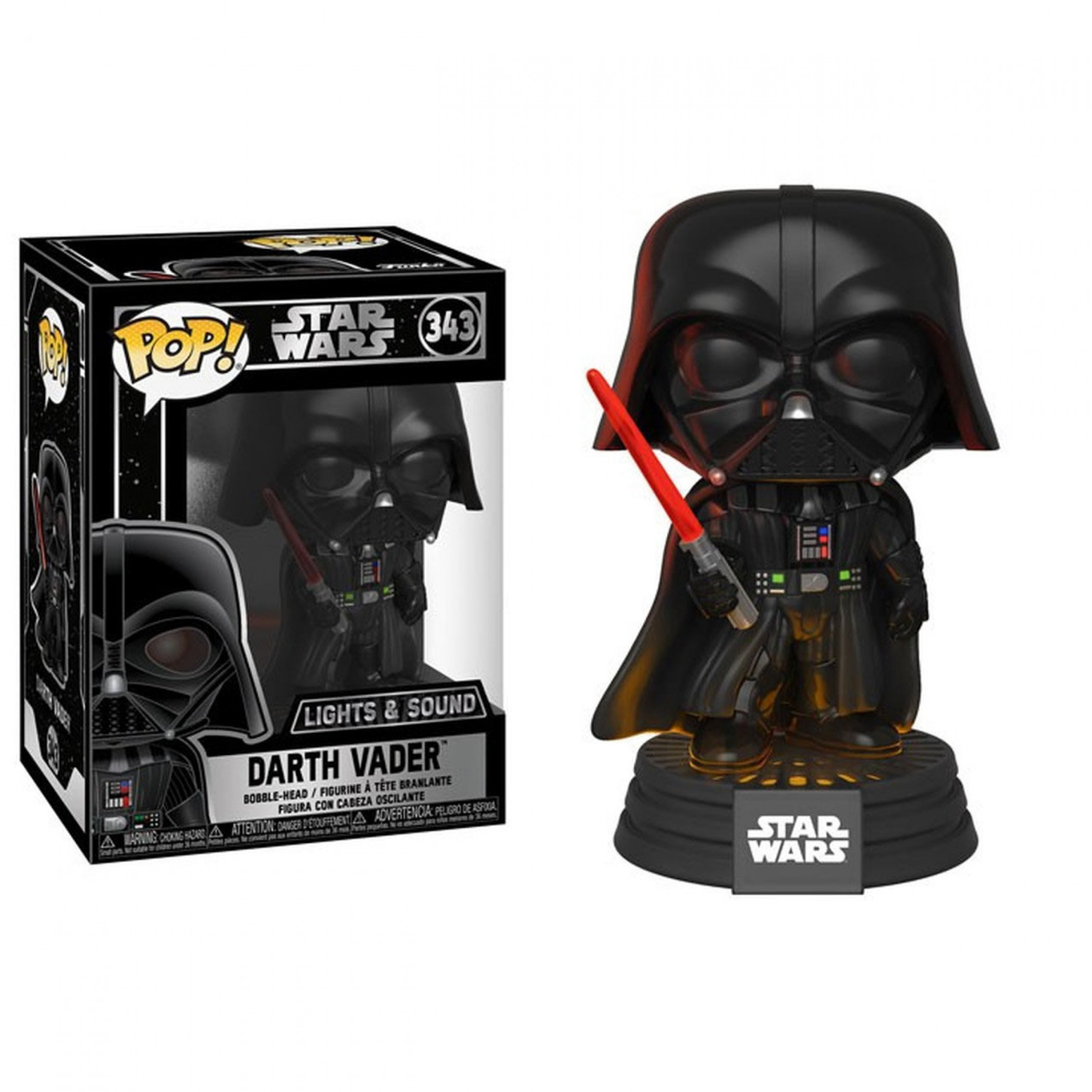 Star Wars Darth Vader Electronic Funko Pop!, Black