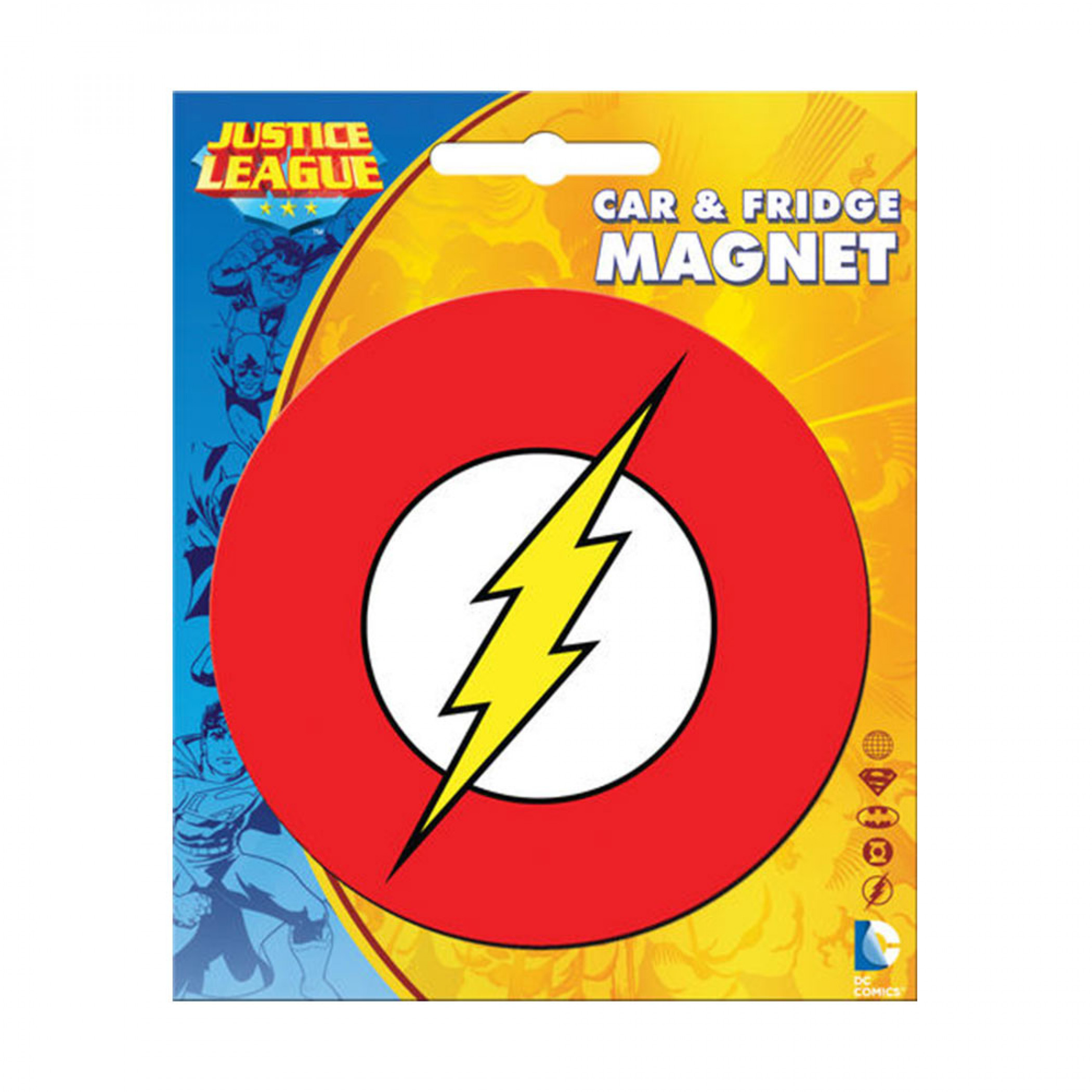 The Flash Car and Fridge Magnet, Red